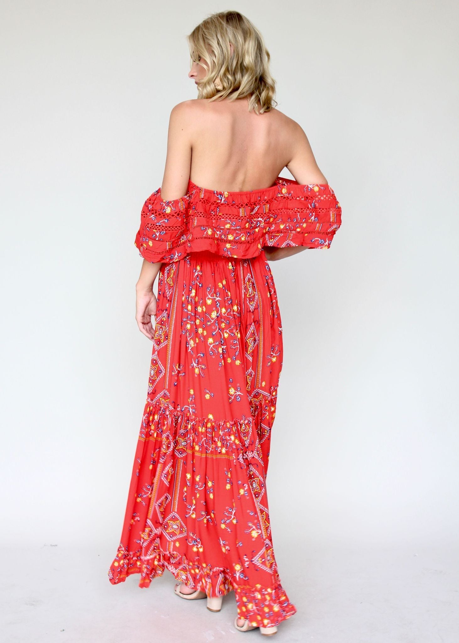 Karlie Off Shoulder Maxi - Sebastian