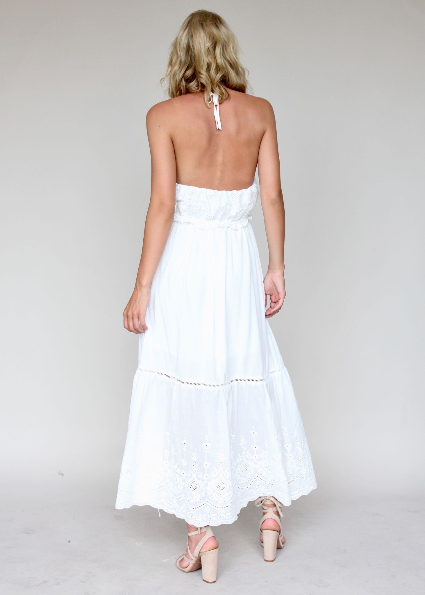 Working Wisdom Halter Maxi - White