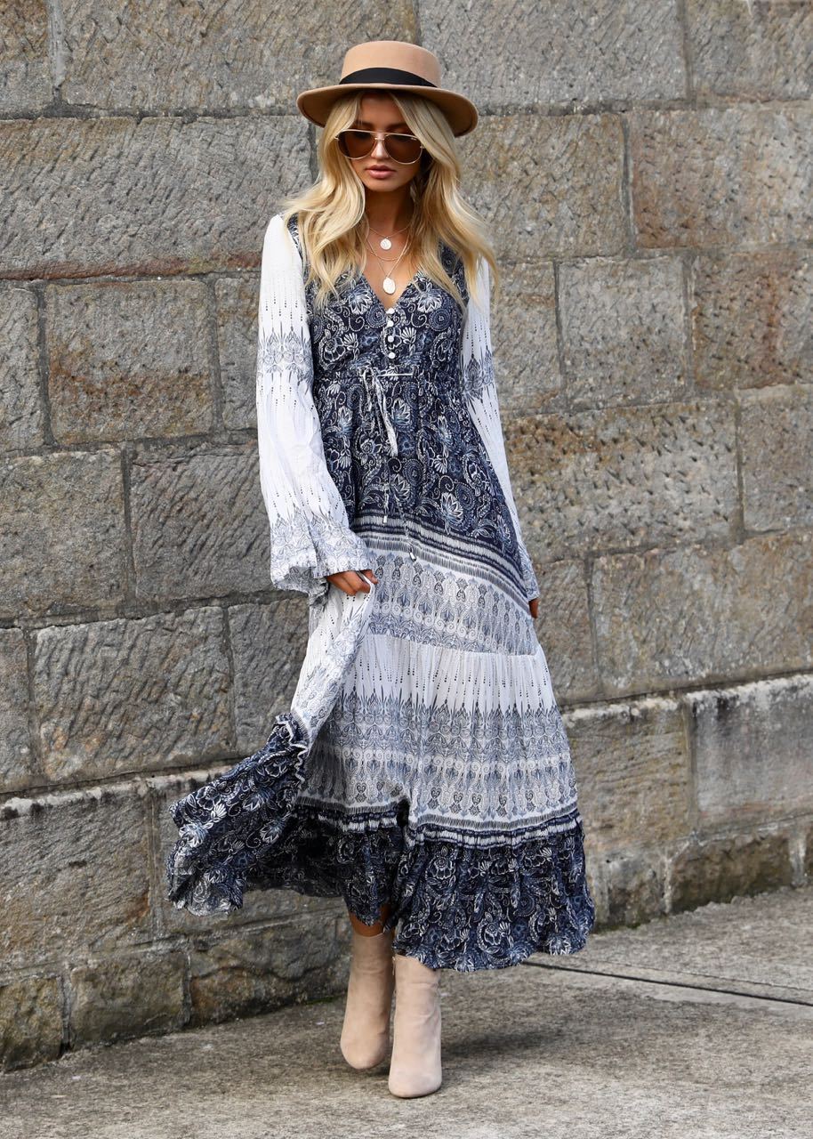 Tyde Maxi Dress - Leona