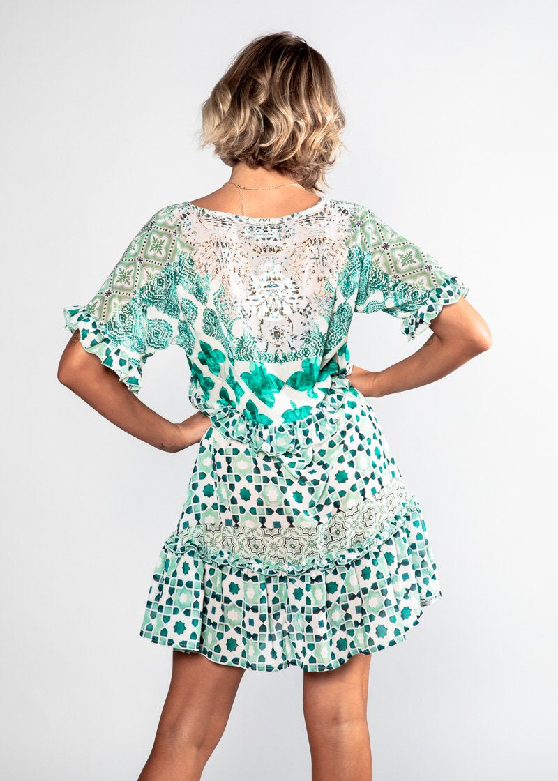 Hold Me Now Dress - Emerald City