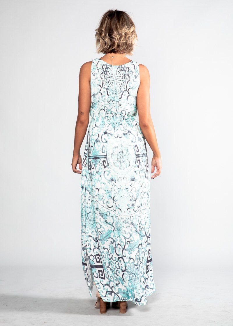 Wandering Mind Maxi Dress - Oceania