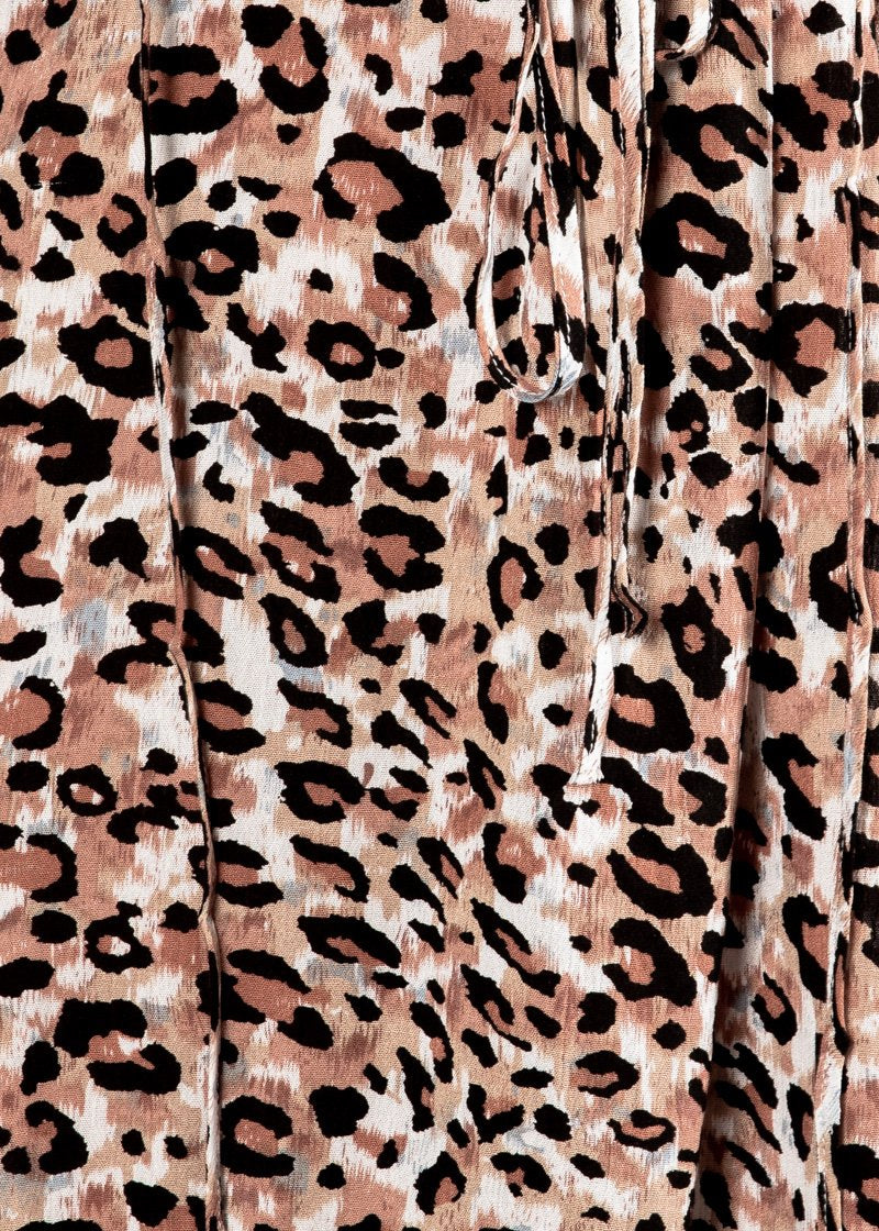 Keep It Moving Swing Dress - Cheetah