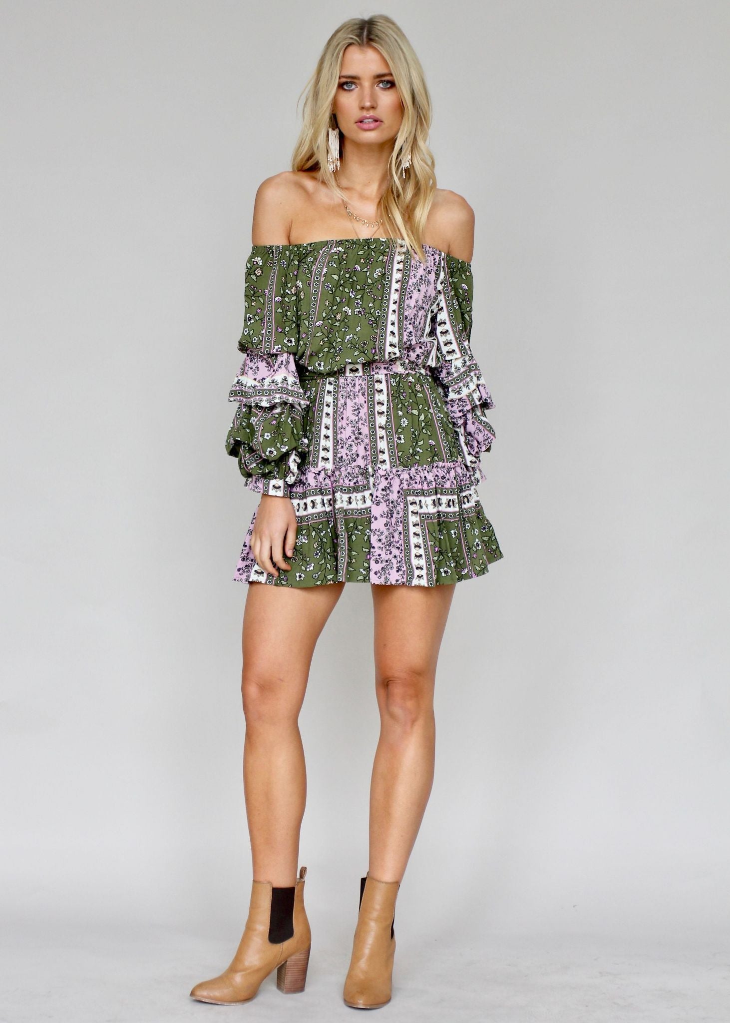 Bel Air Swing Dress - Manzana