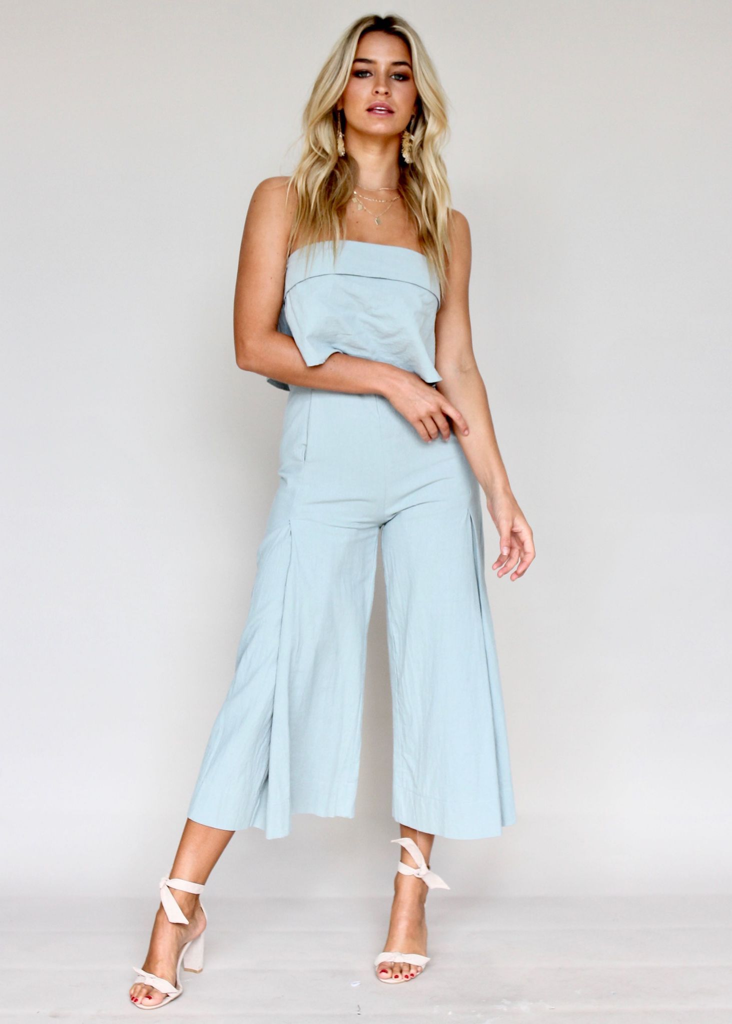Suncatcher Pantsuit - Sage