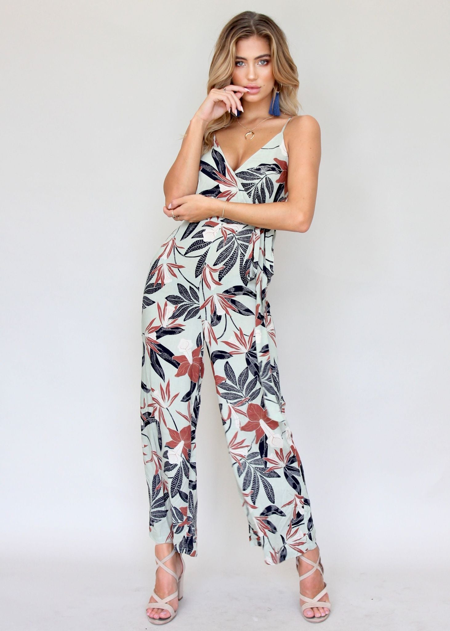 Hunter Journal Pantsuit - Coco Palms