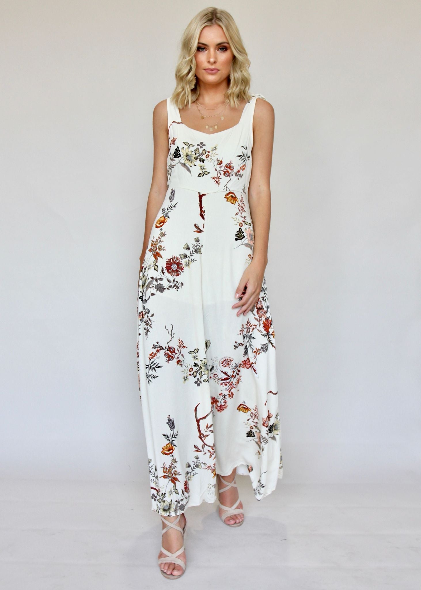 On Your Mind Pantsuit - Beige