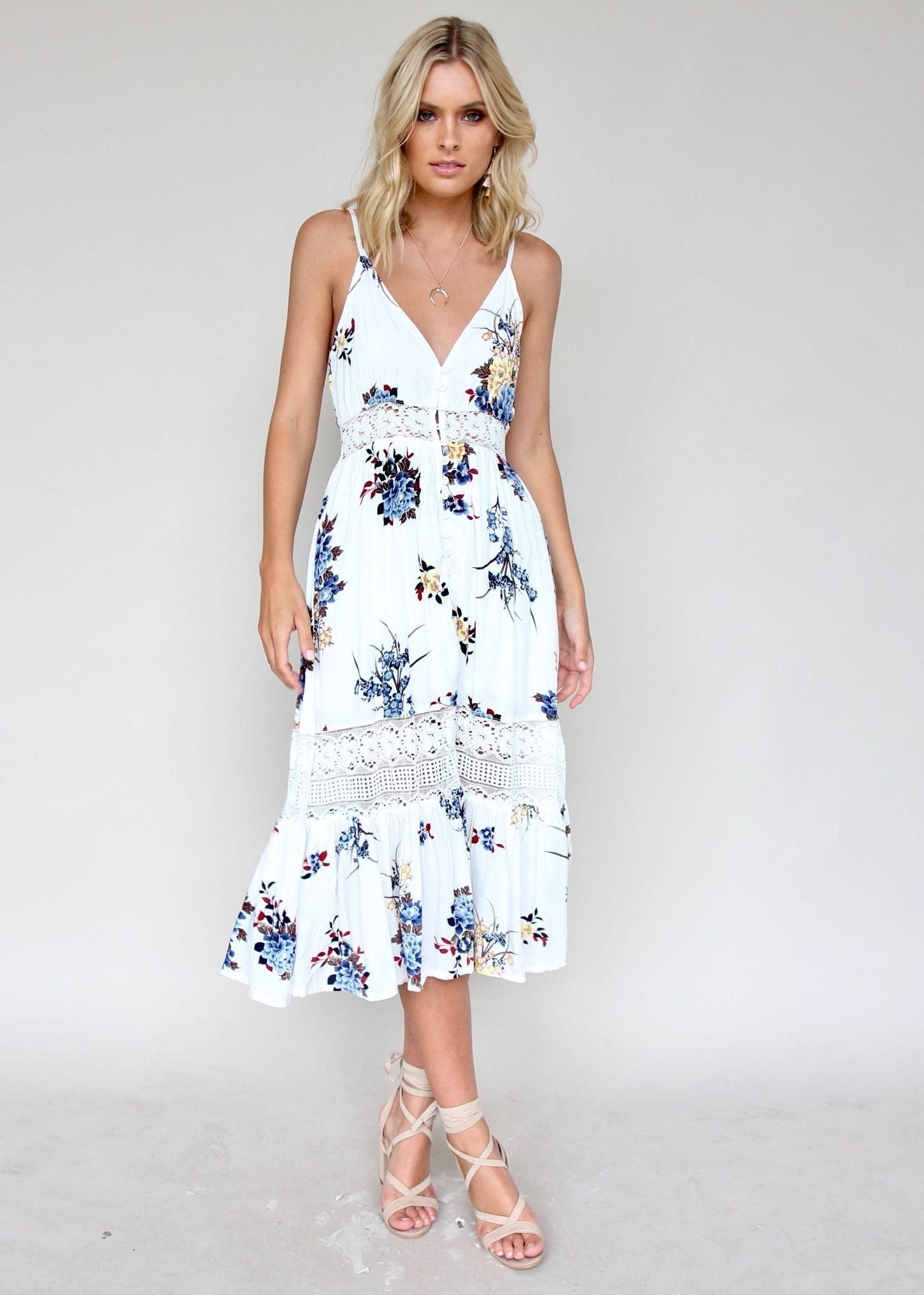 About The Weekend Midi Dress - Cosmos