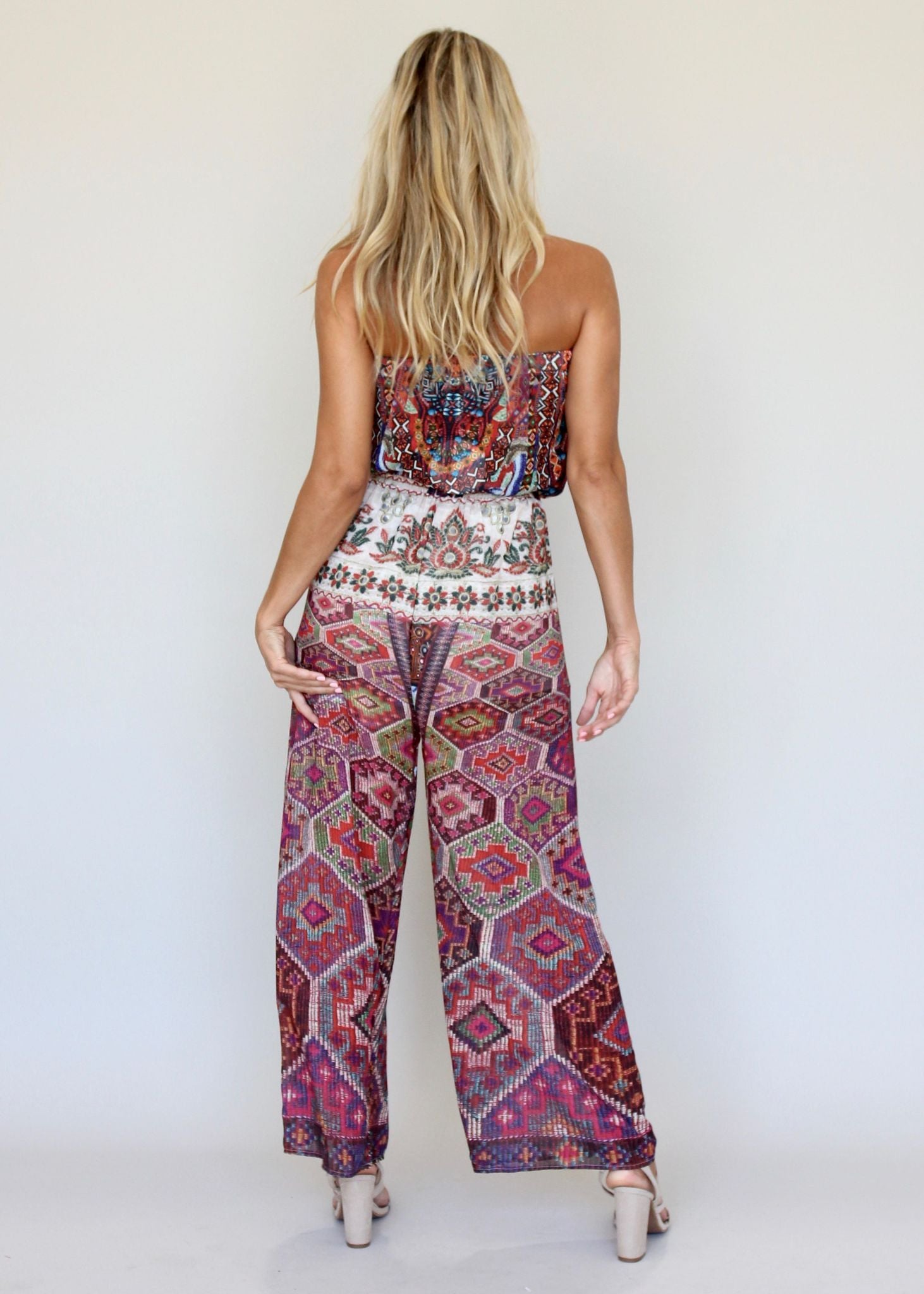 Small Talk Pantsuit - Moroccan