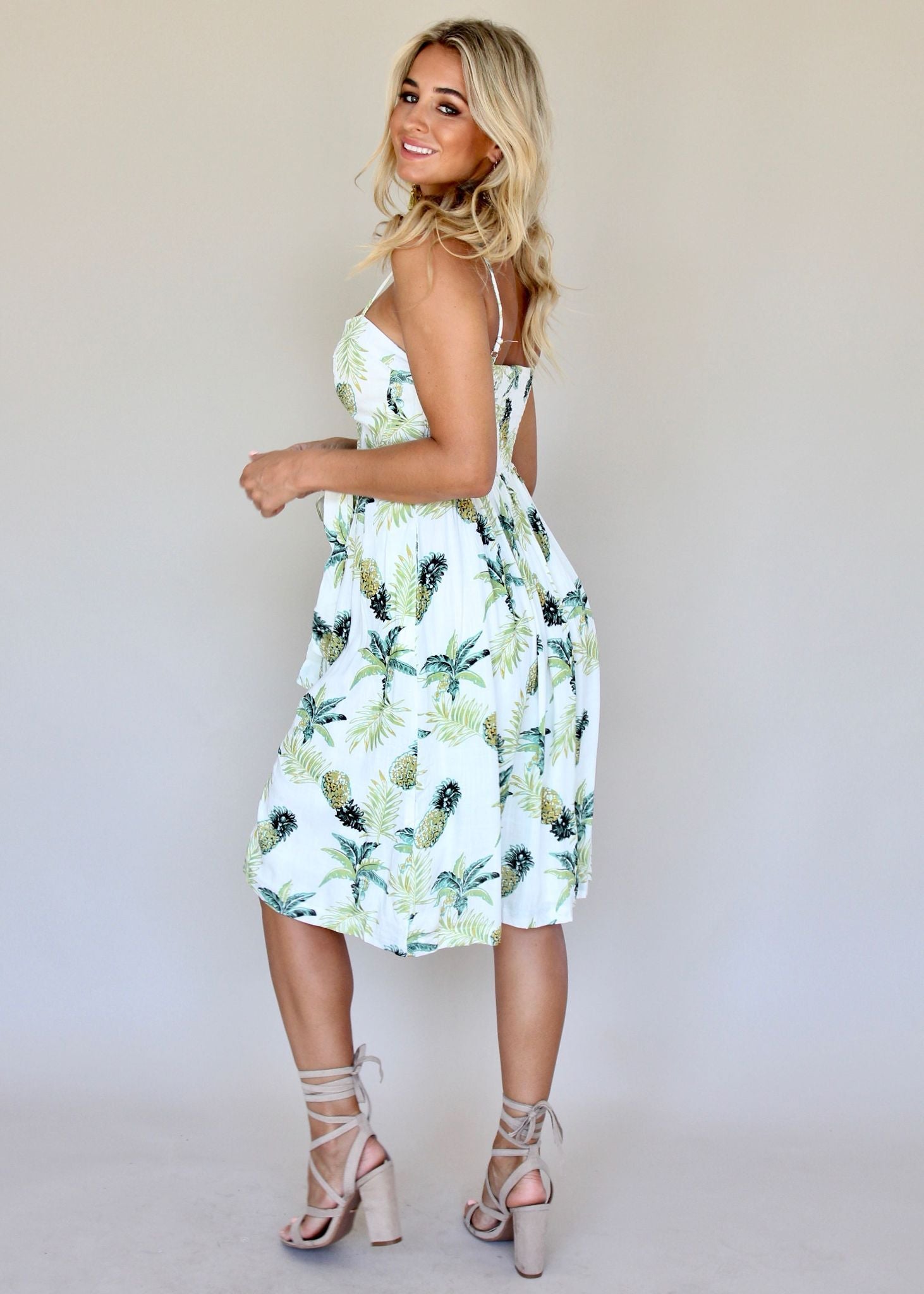 Coastal Distance Dress - Tropicana