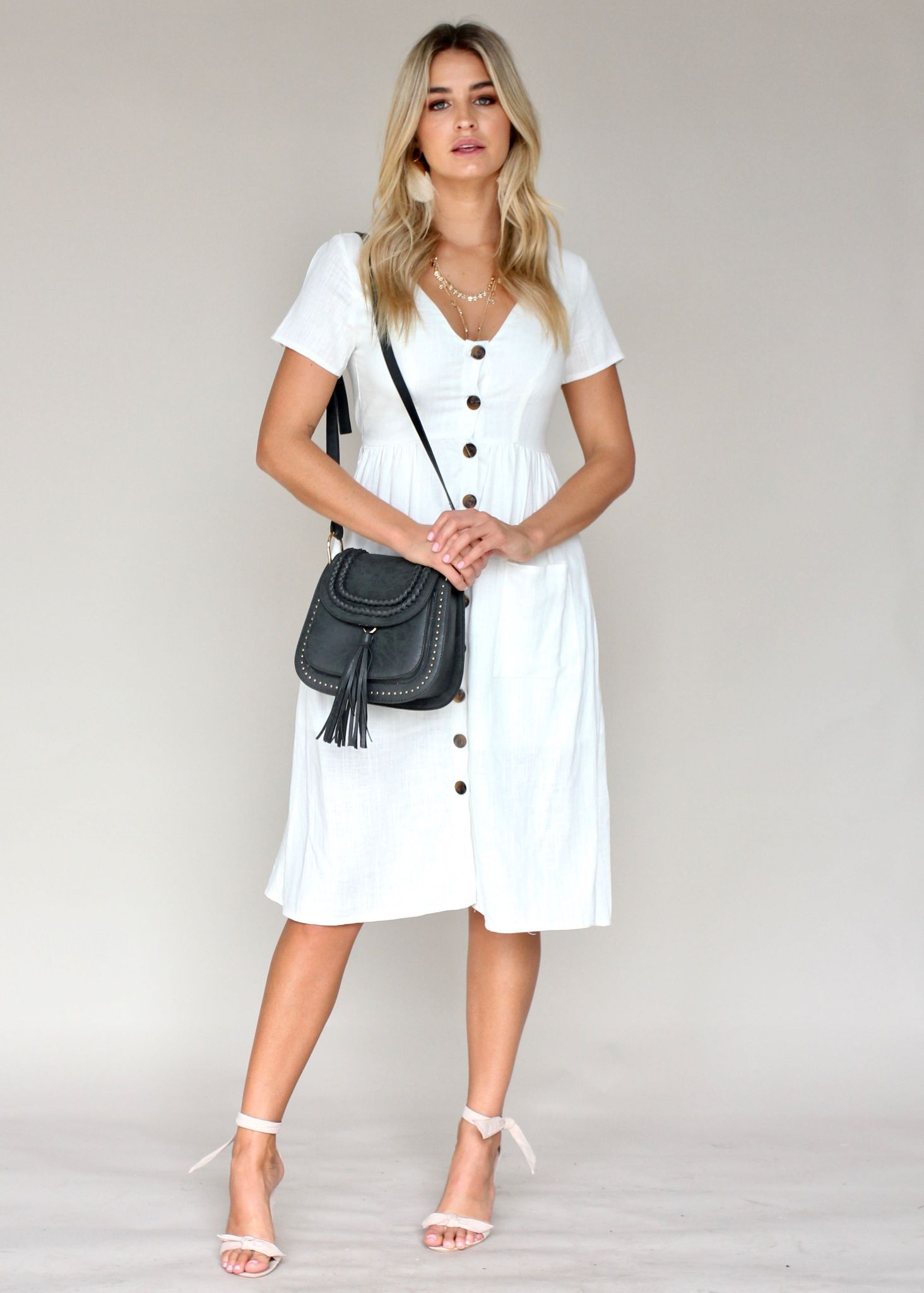 Til The End Dress - White