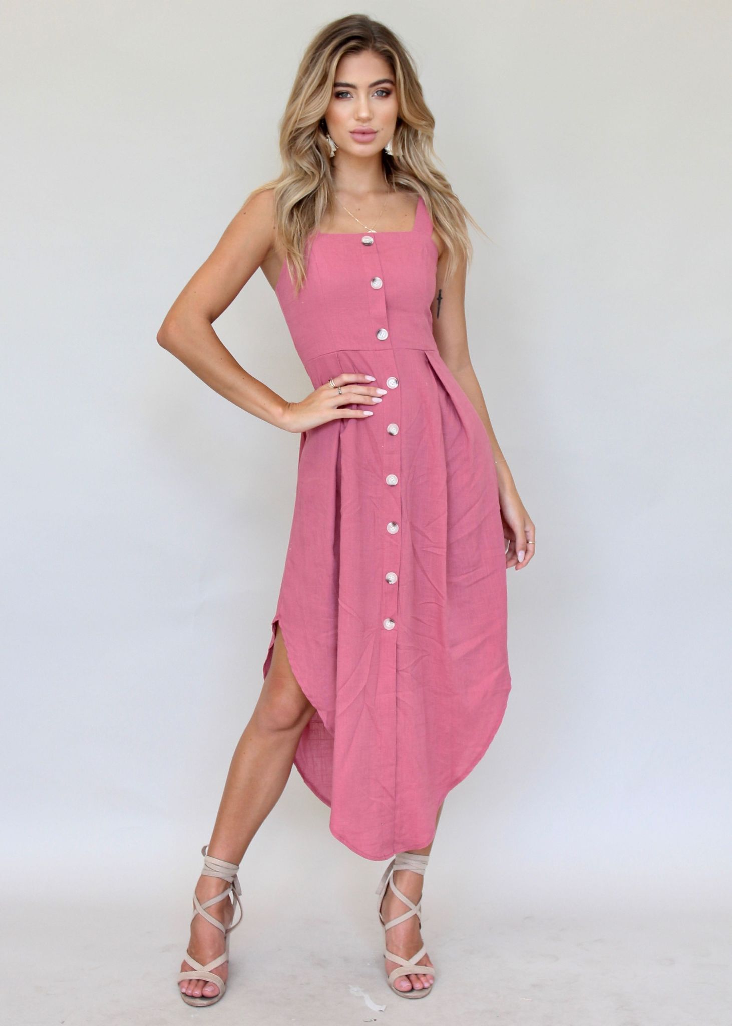 Essential Beauty Dress - Rose