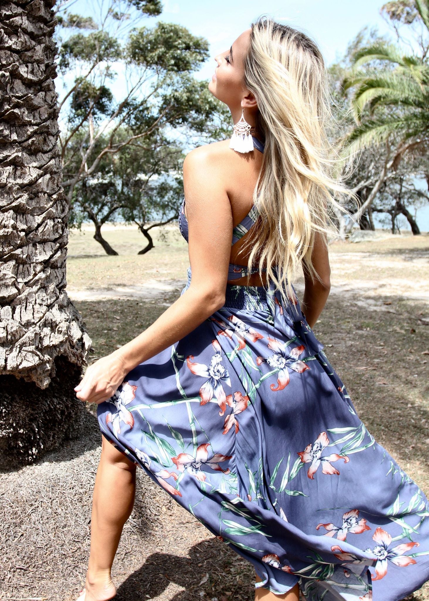 Break Of Dawn Maxi - Bamboo