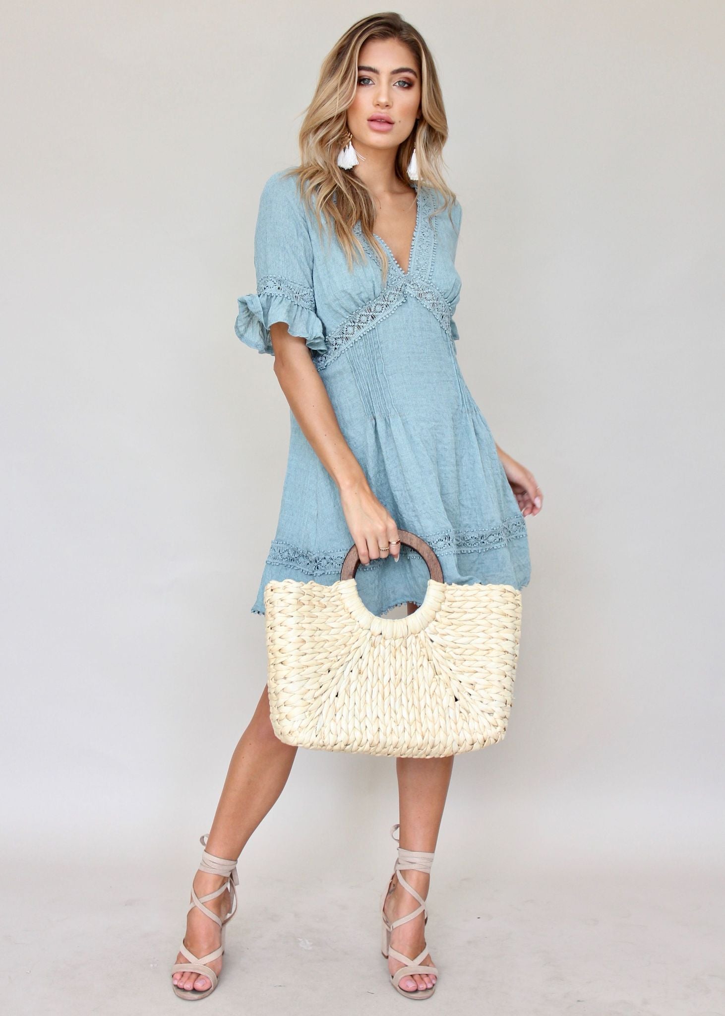 Nikita Swing Dress - Teal