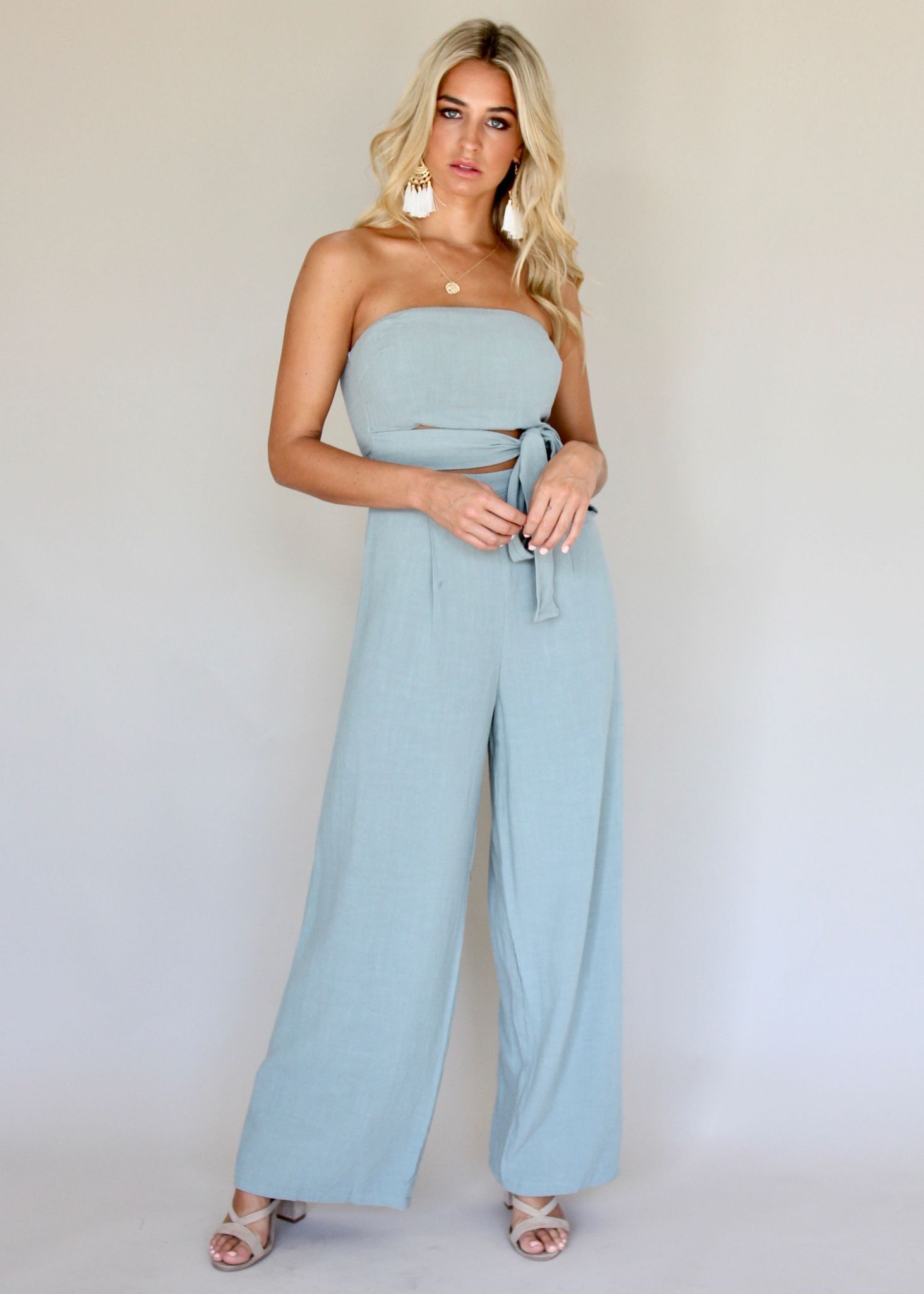 New Rules Pantsuit - Sage