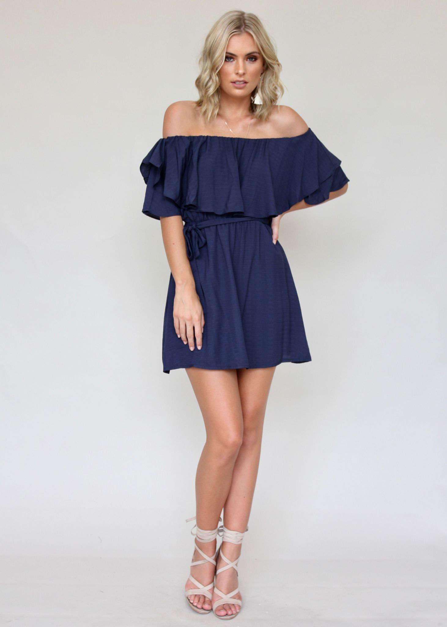 Keep You Forever Dress - Navy