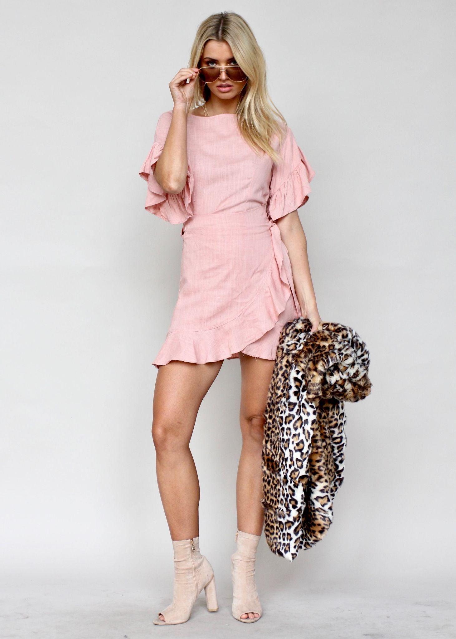 Meant To Be Dress - Peachy