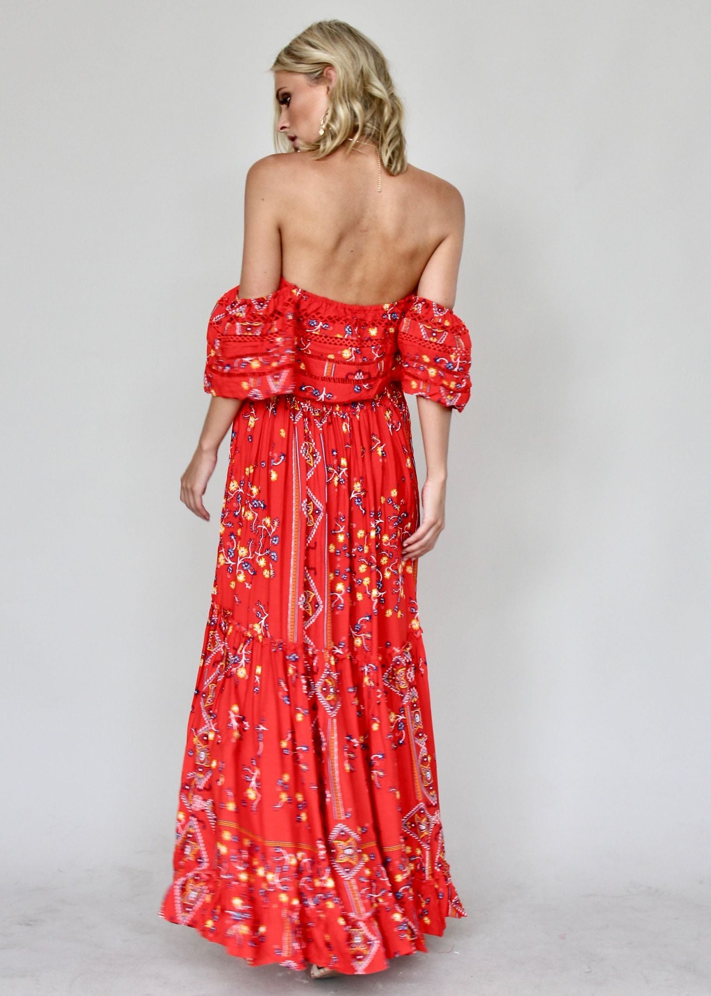 Karlie Off Shoulder Maxi - Sebastian