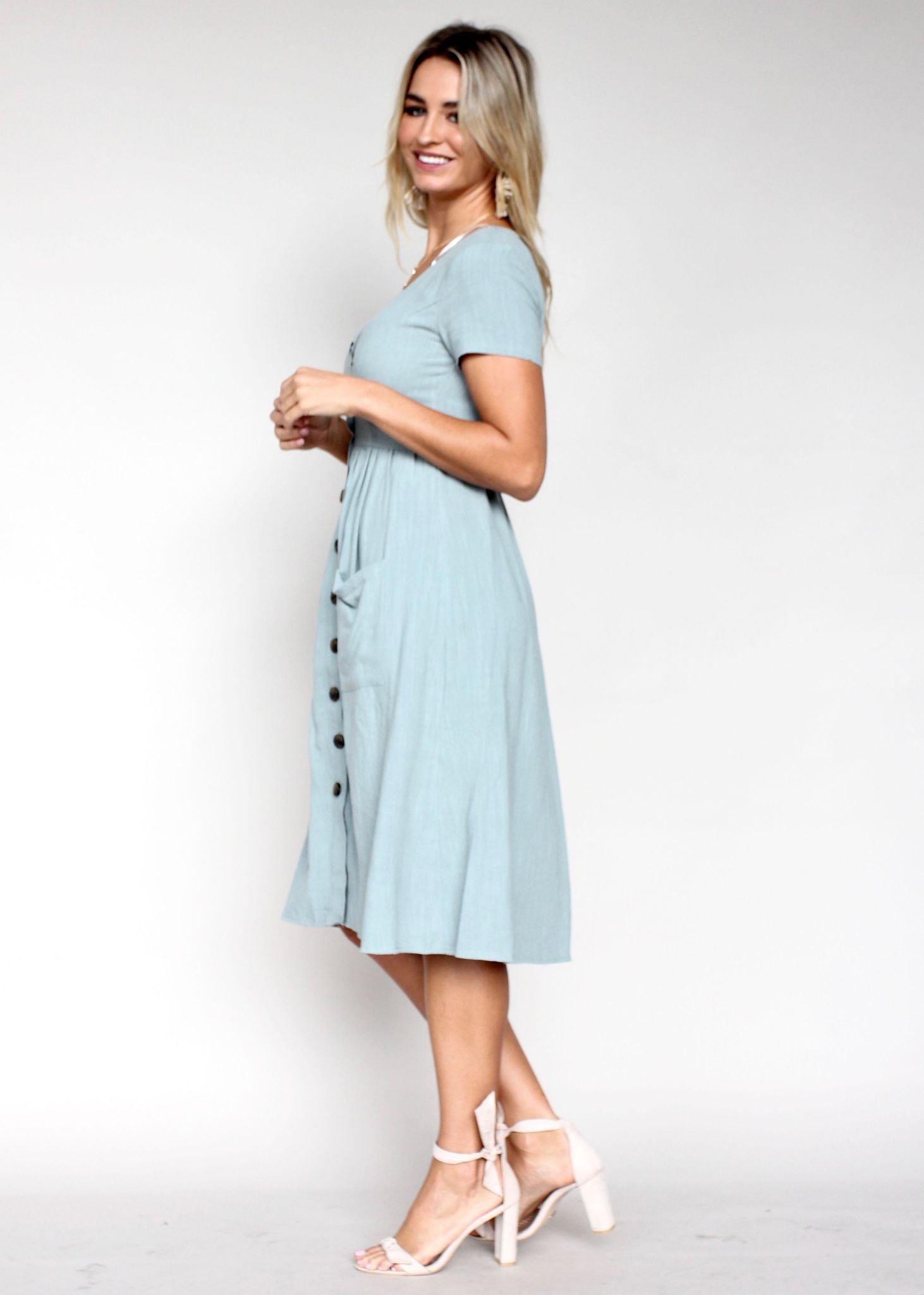 Til The End Dress - Sage