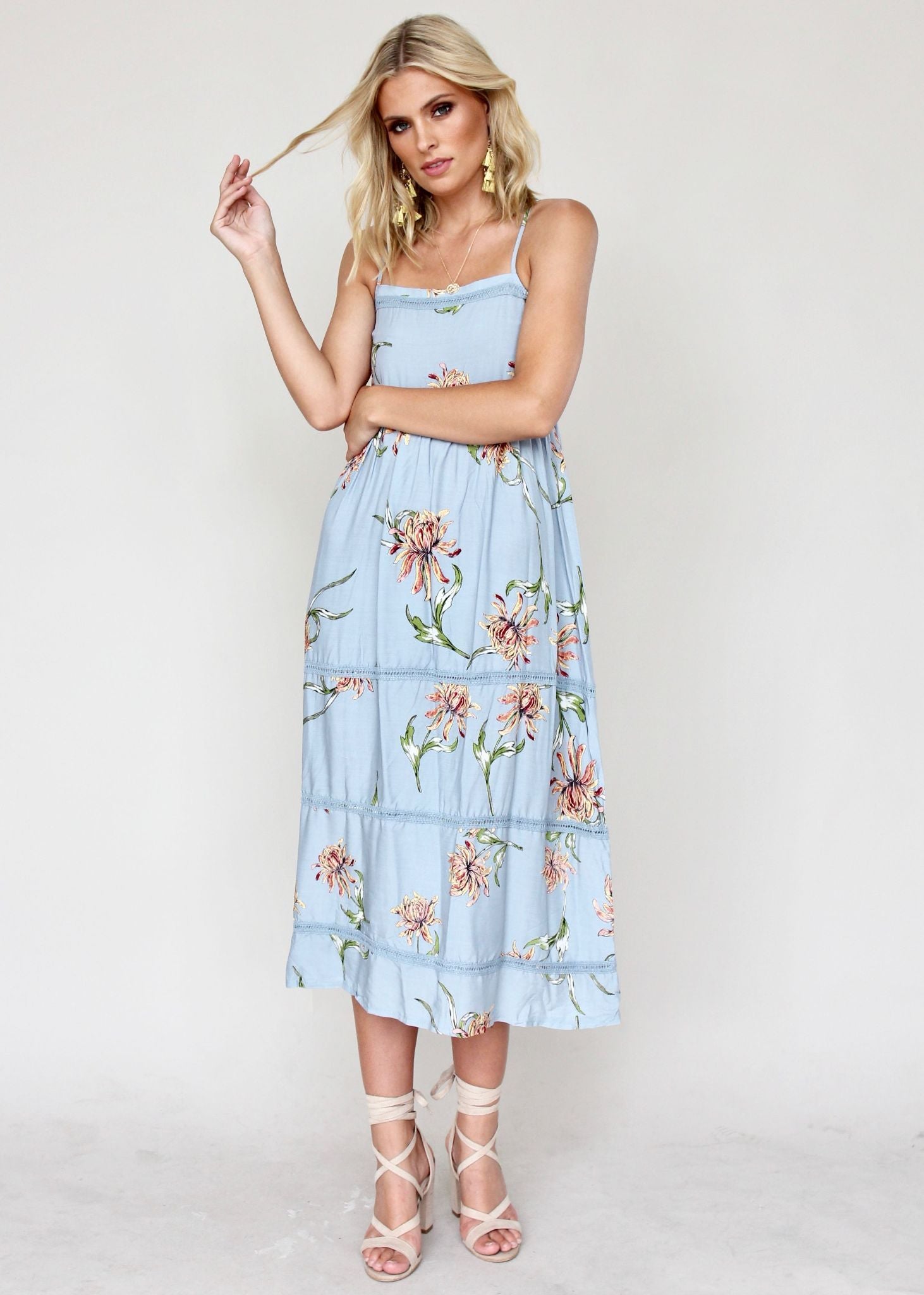 Heidi Swing Midi Dress - Kai