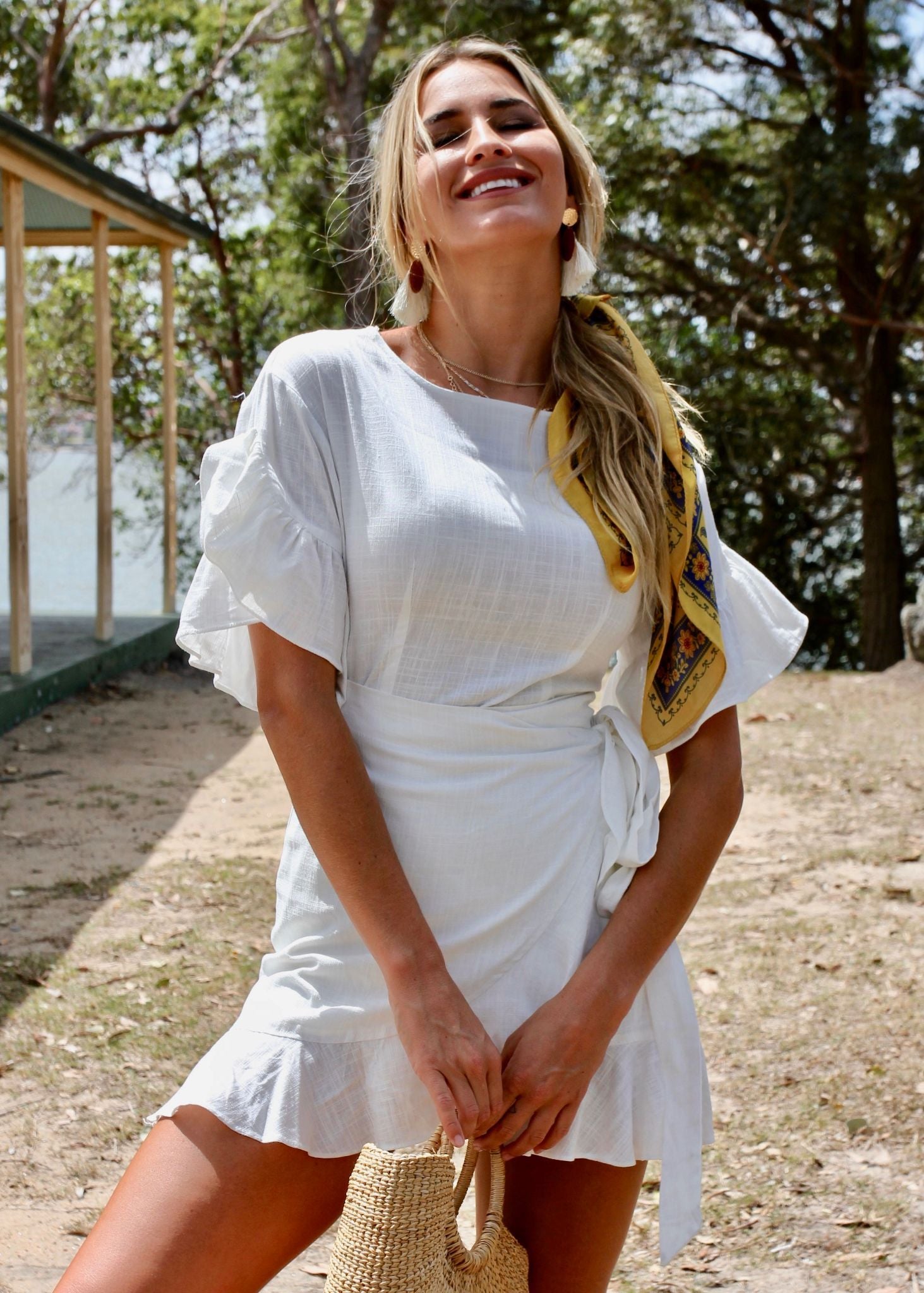 Meant To Be Dress - White