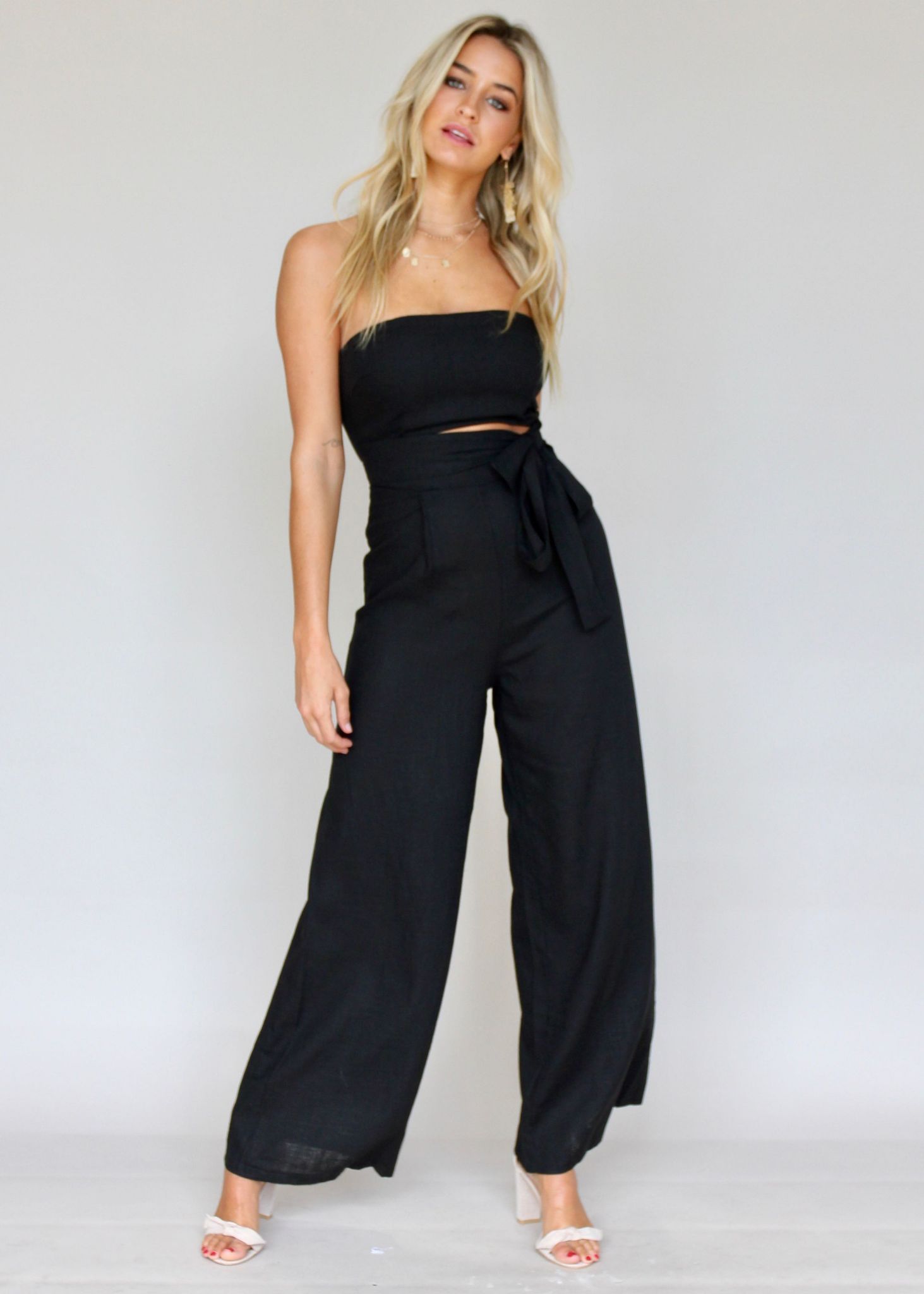 New Rules Pantsuit - Black