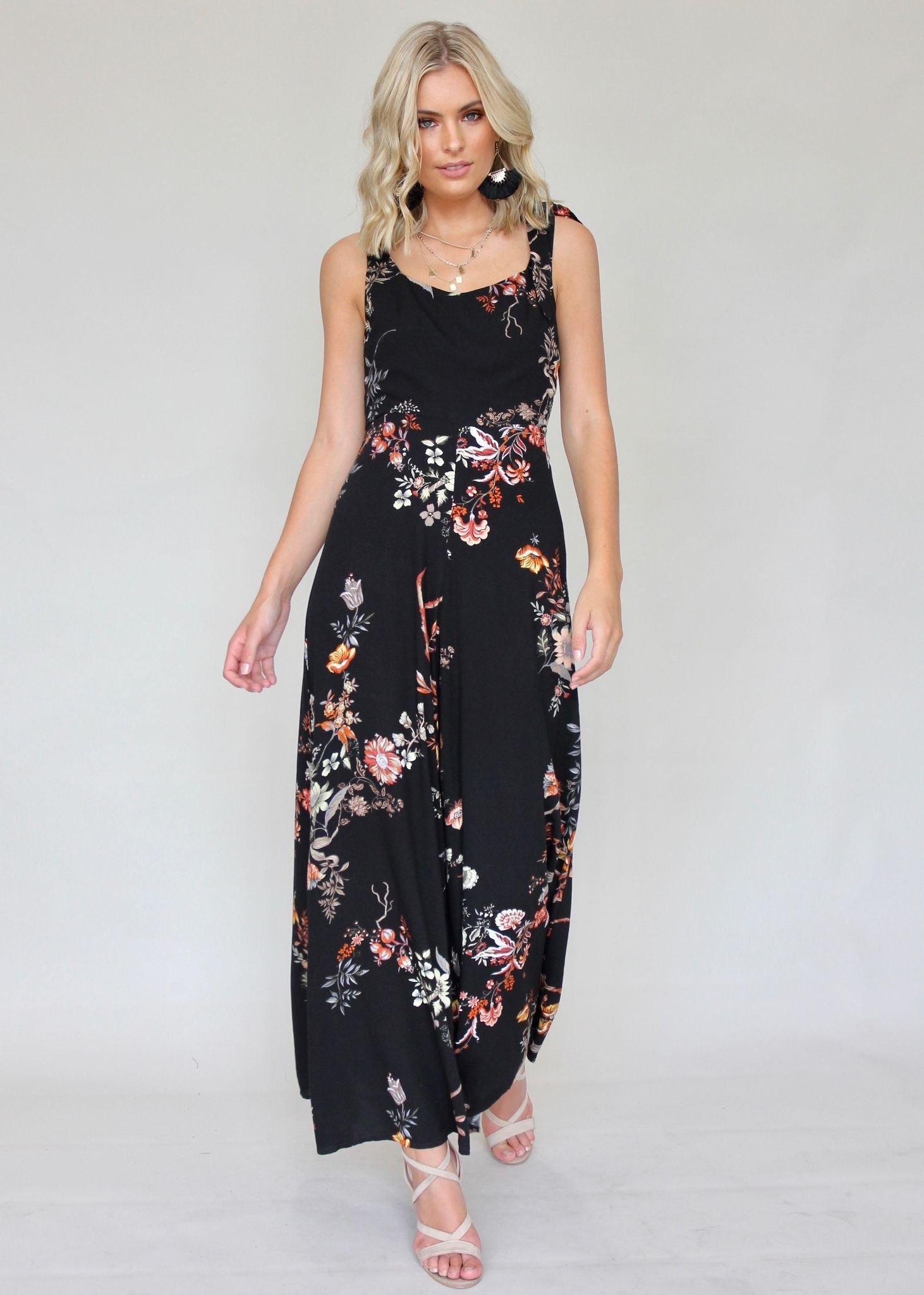 On Your Mind Pantsuit - Black