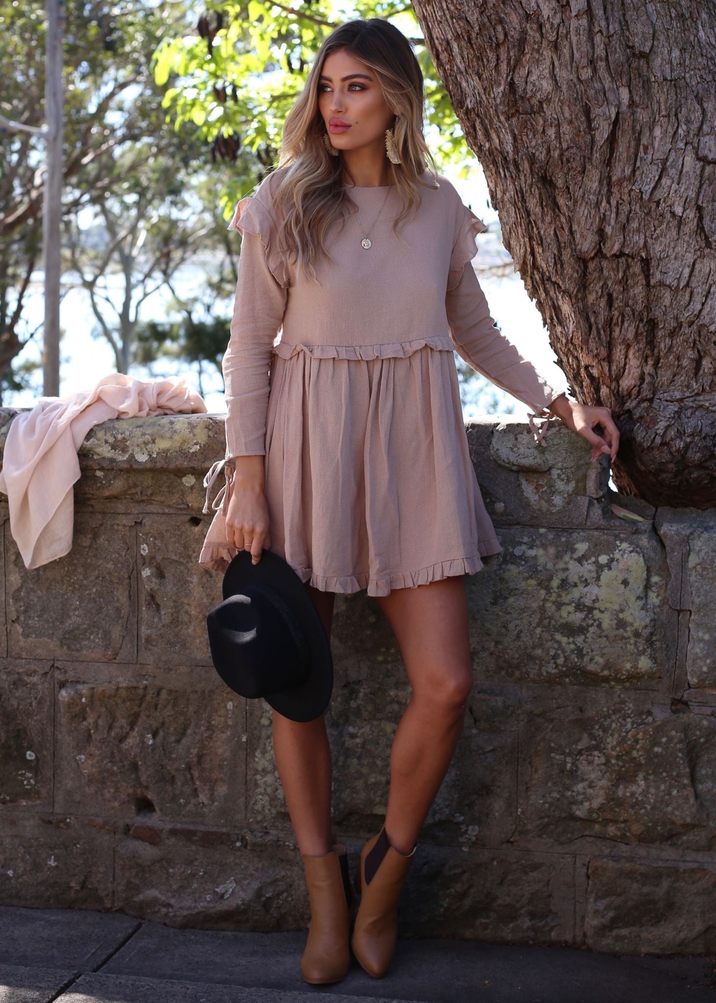 Soul Connection Dress - Mocha