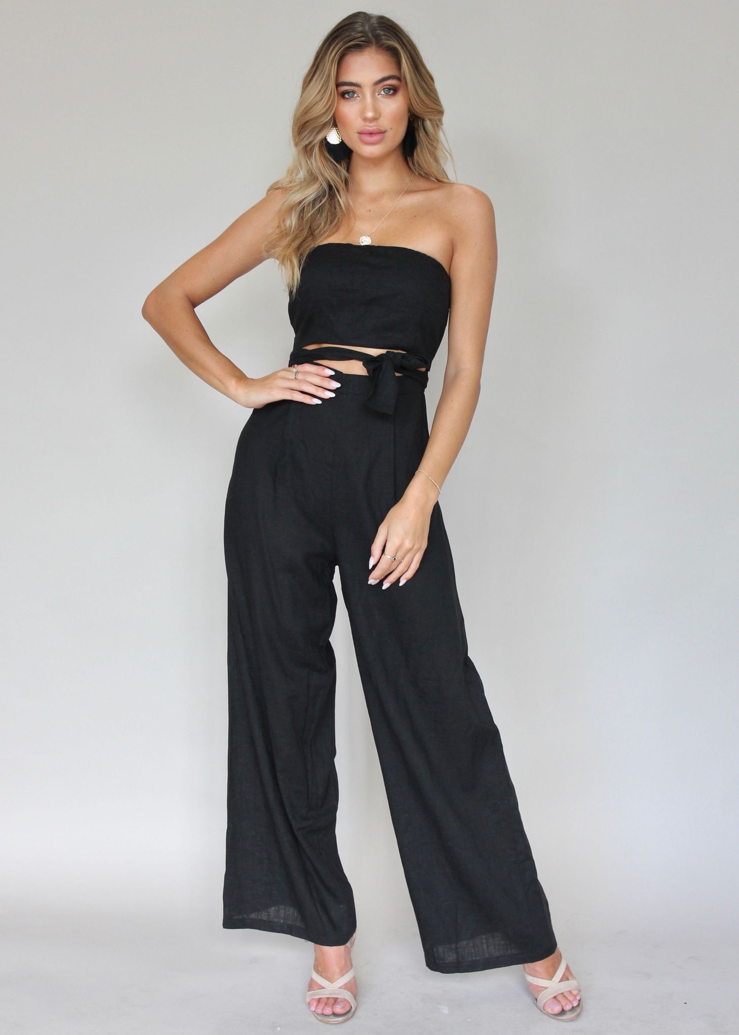 New Rules Pantsuit - Black