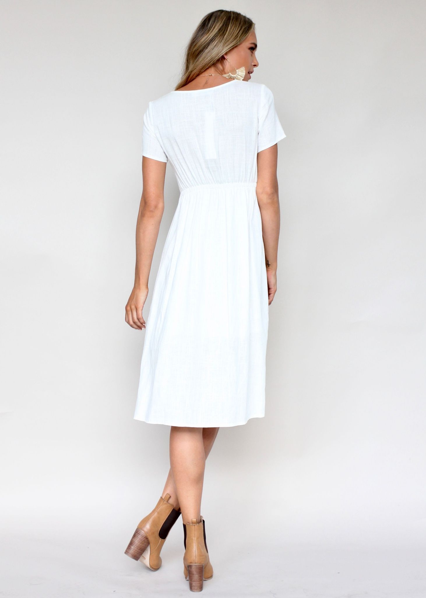 Til The End Dress - White