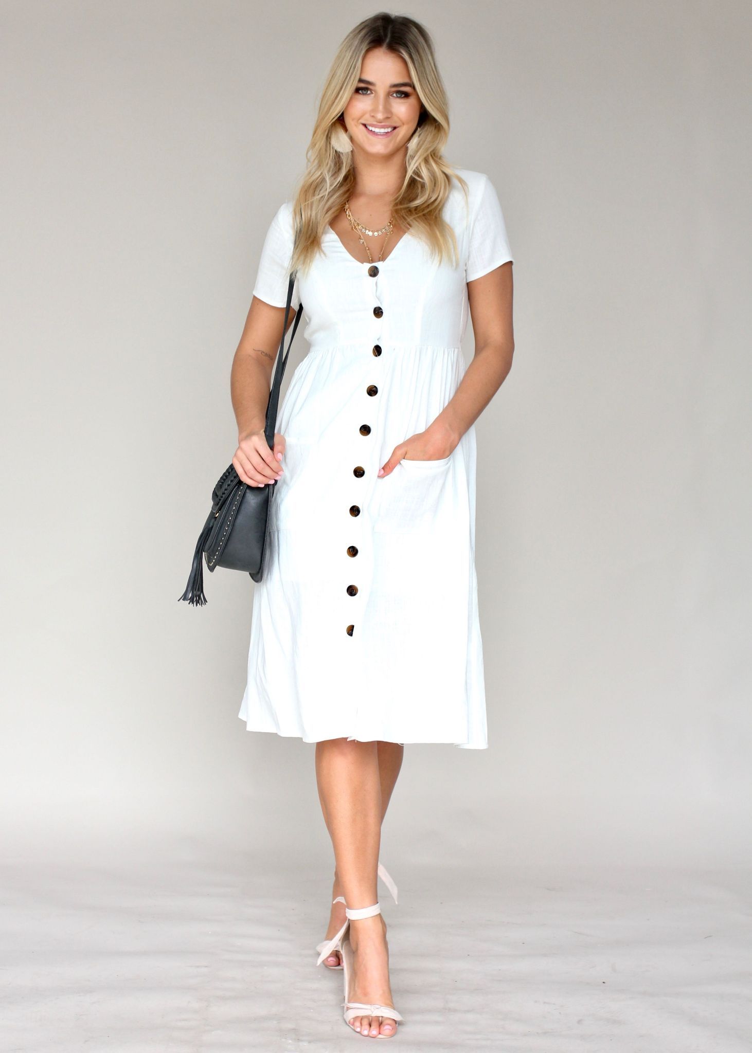 Til The End Dress - White