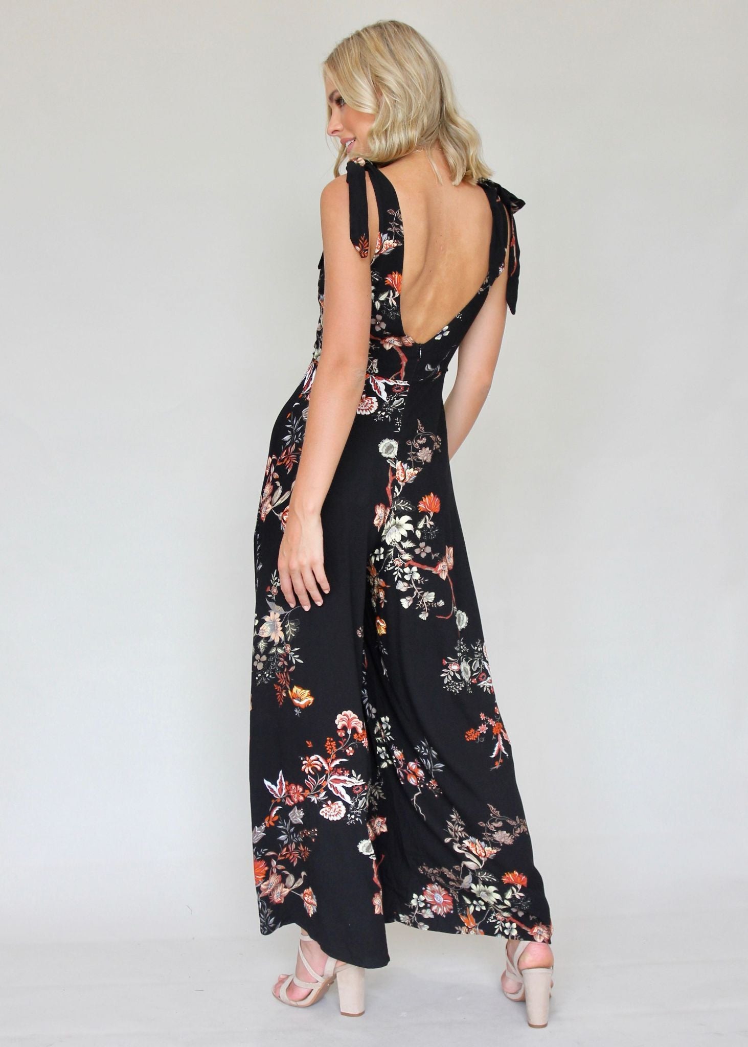 On Your Mind Pantsuit - Black