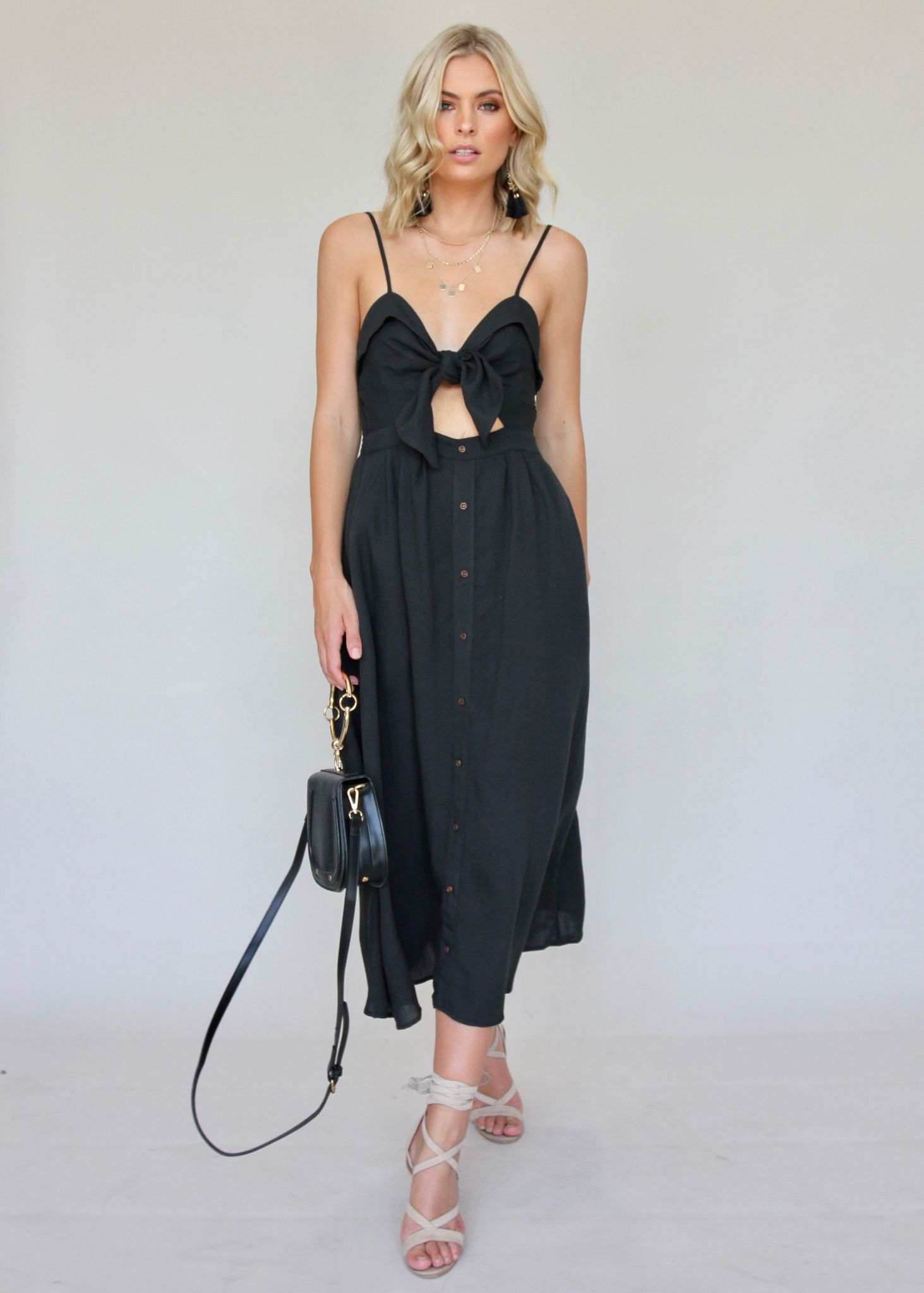 Spark The Night Dress - Black