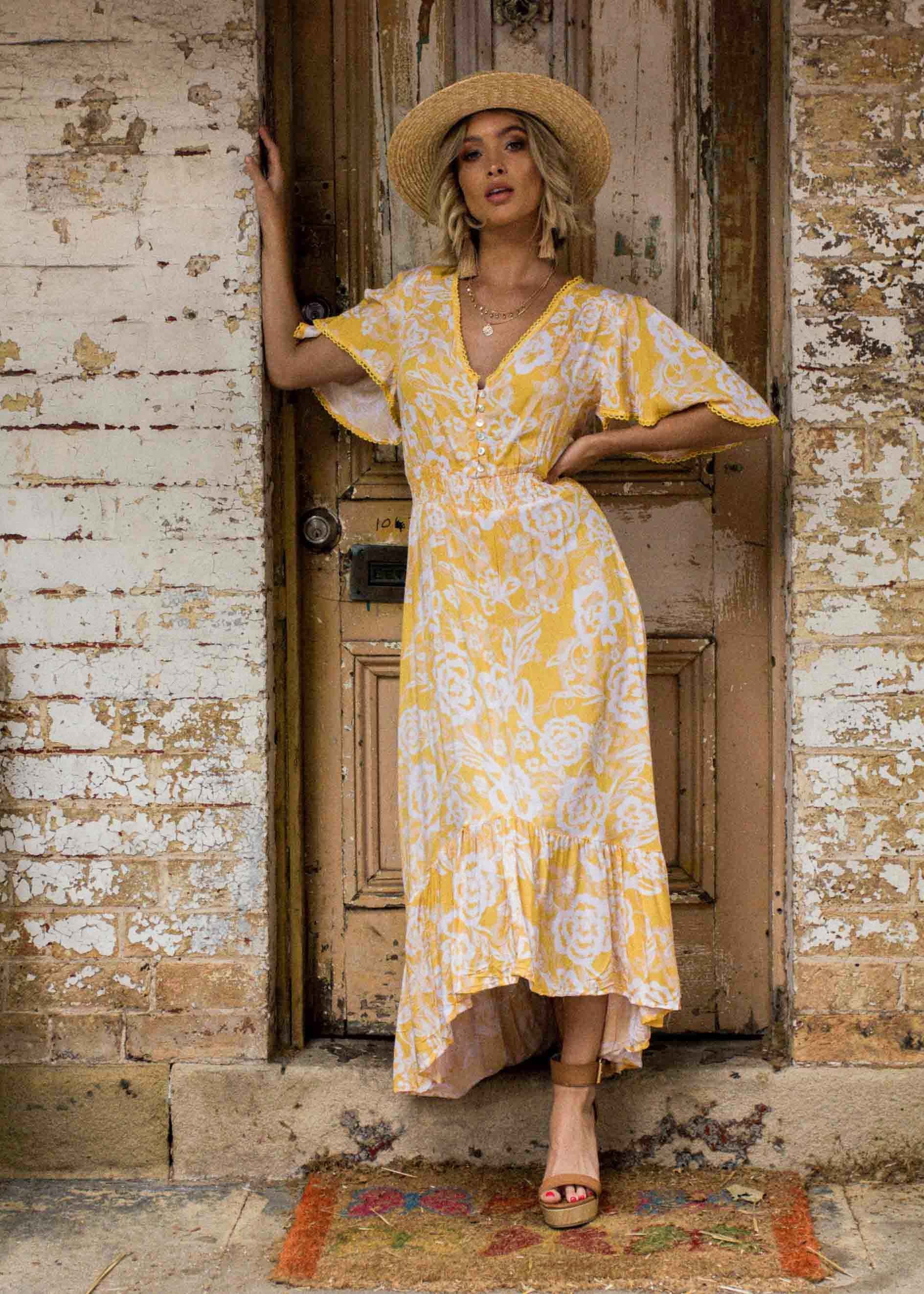 California Valley Midi Dress - Sunday