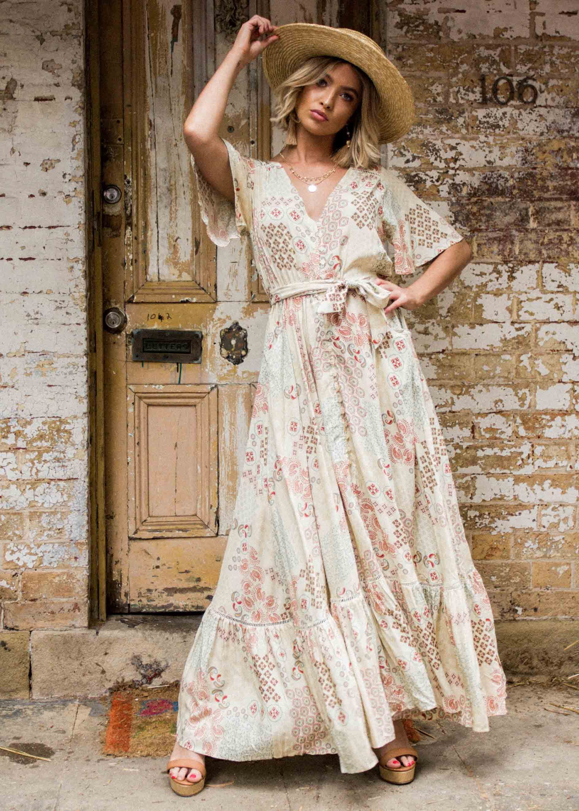 Sonia Maxi Dress - Rising Sun