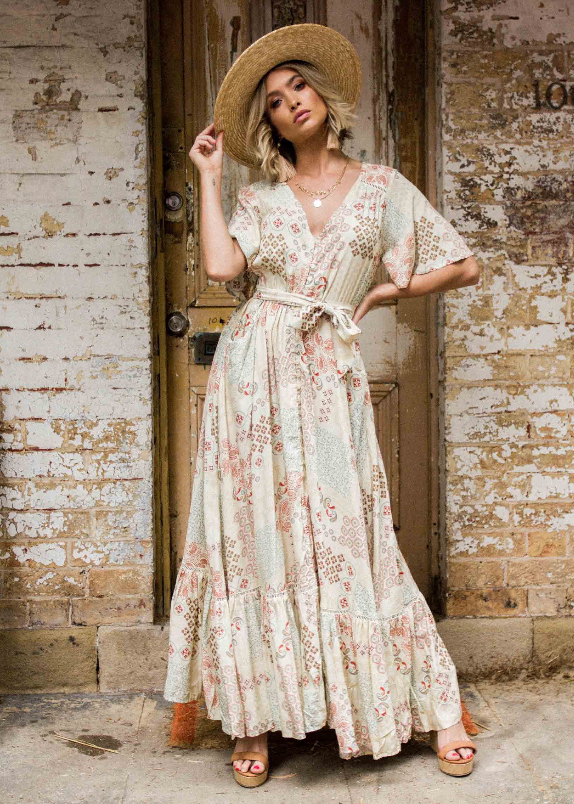 Sonia Maxi Dress - Rising Sun