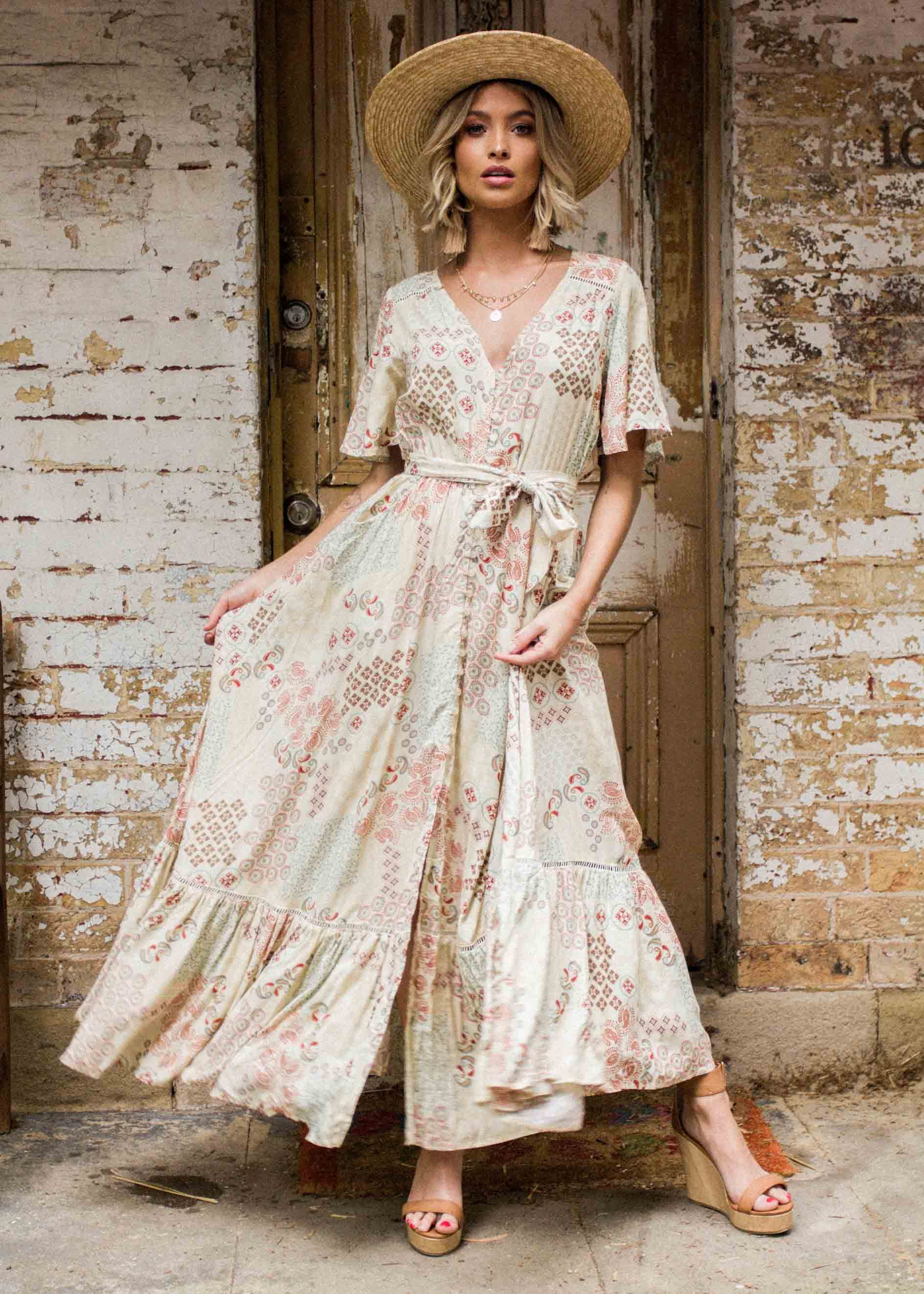 Sonia Maxi Dress - Rising Sun