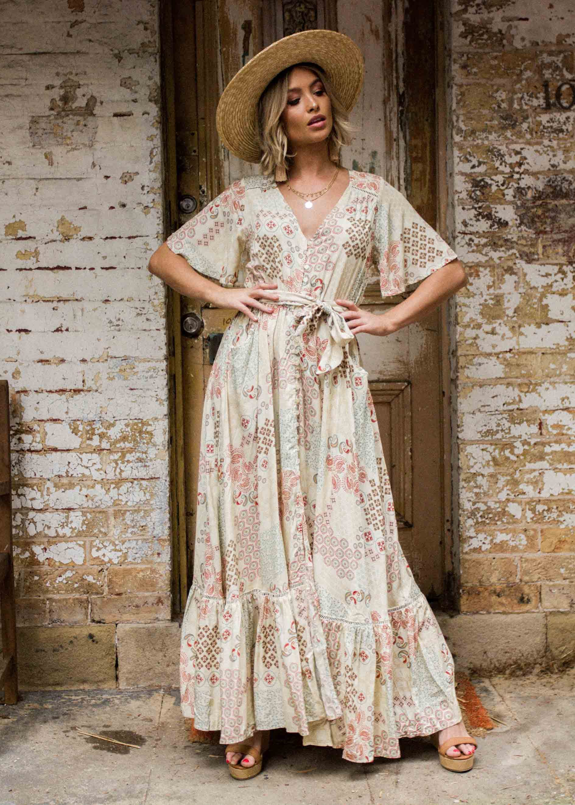 Sonia Maxi Dress - Rising Sun