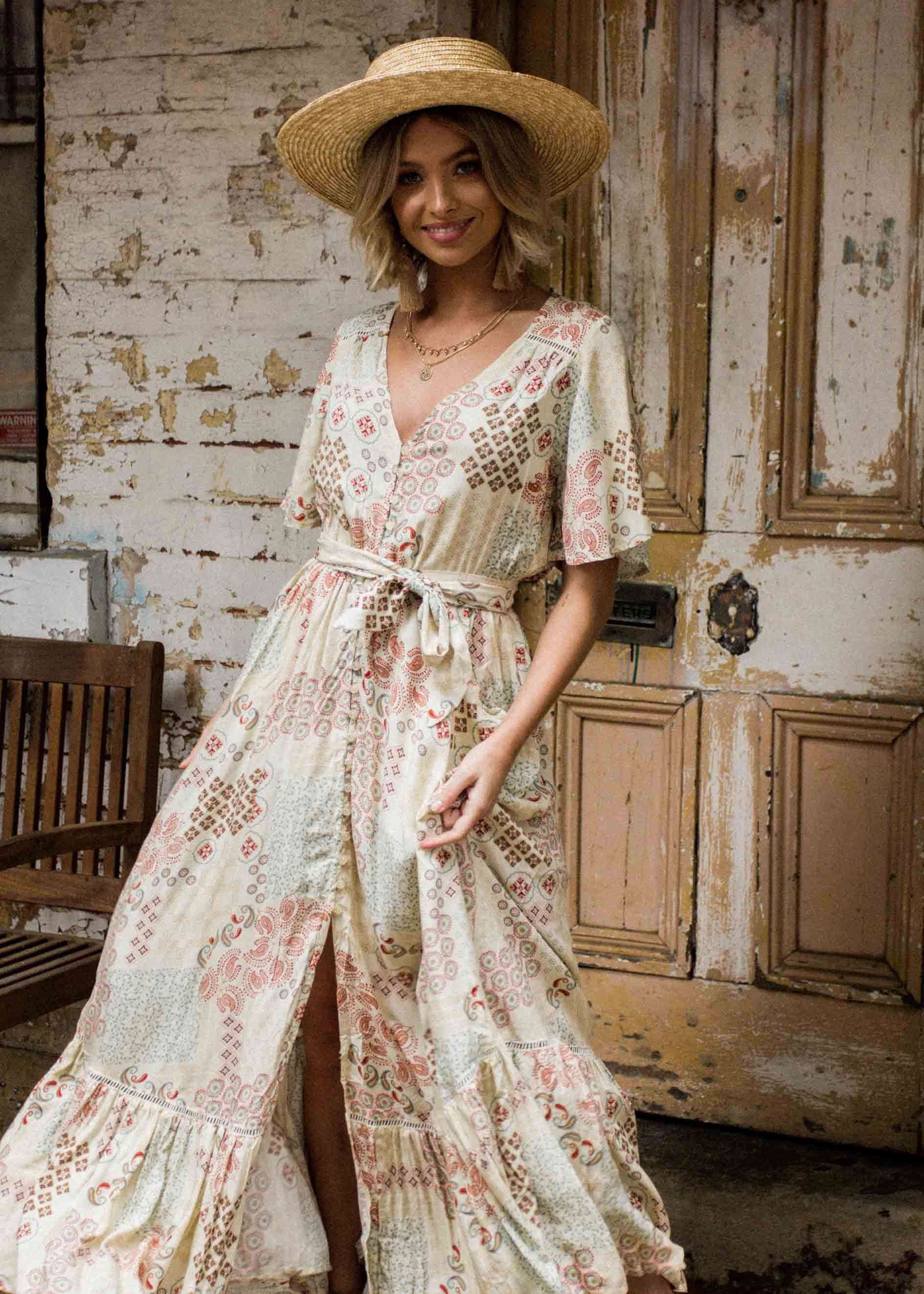 Sonia Maxi Dress - Rising Sun