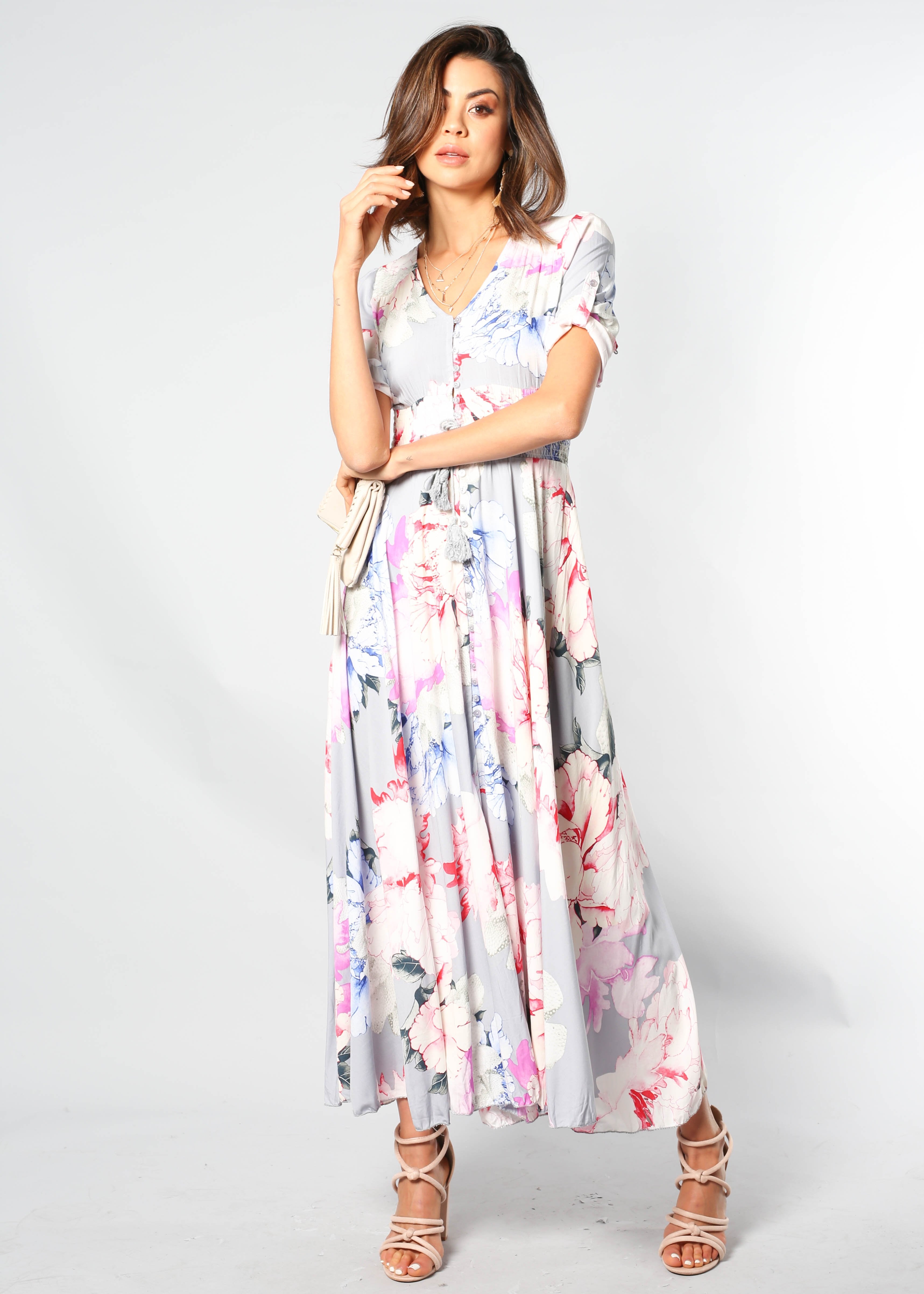 New Romantics Maxi Dress - Le Fleur