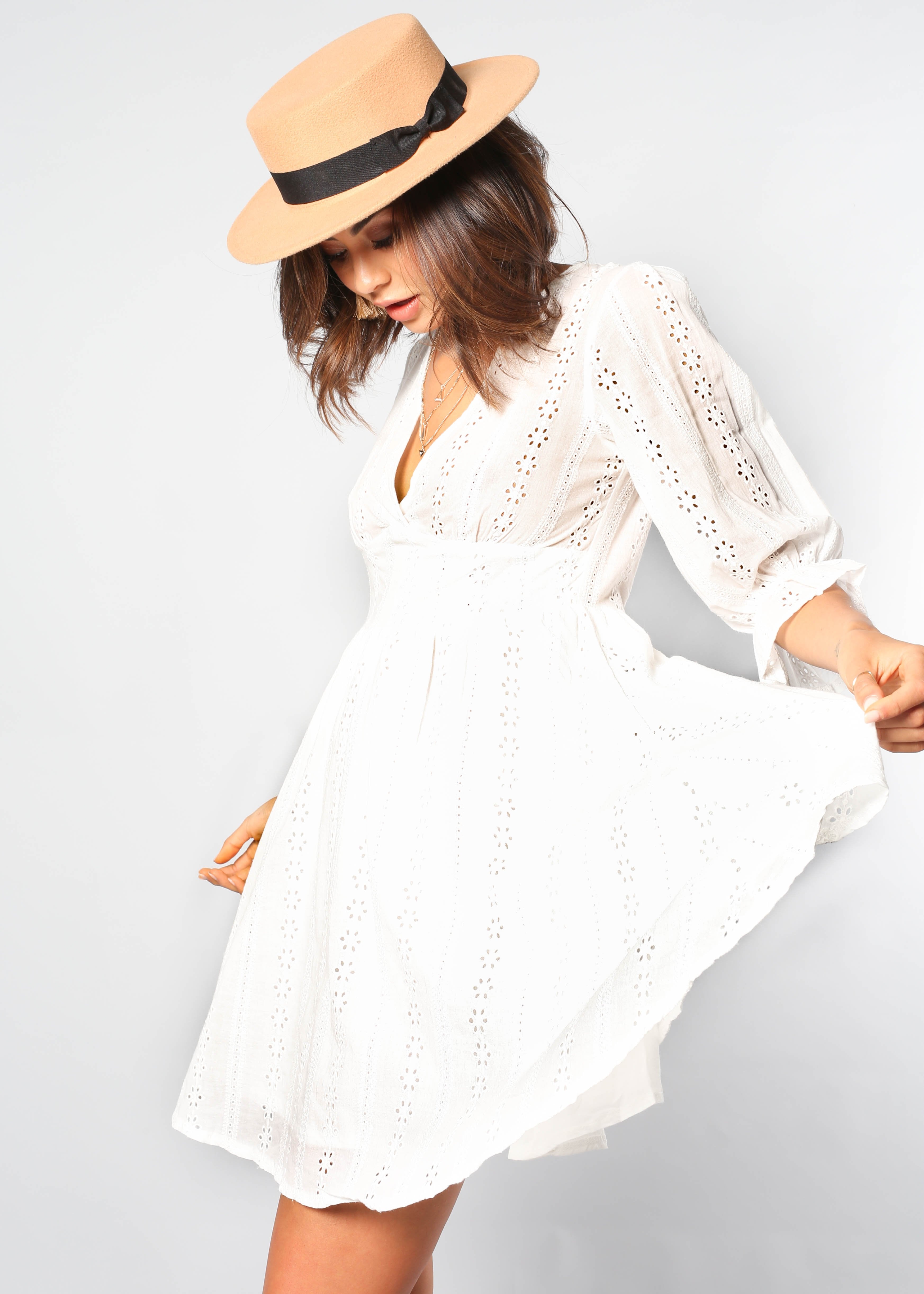 Secret Cure Dress - White