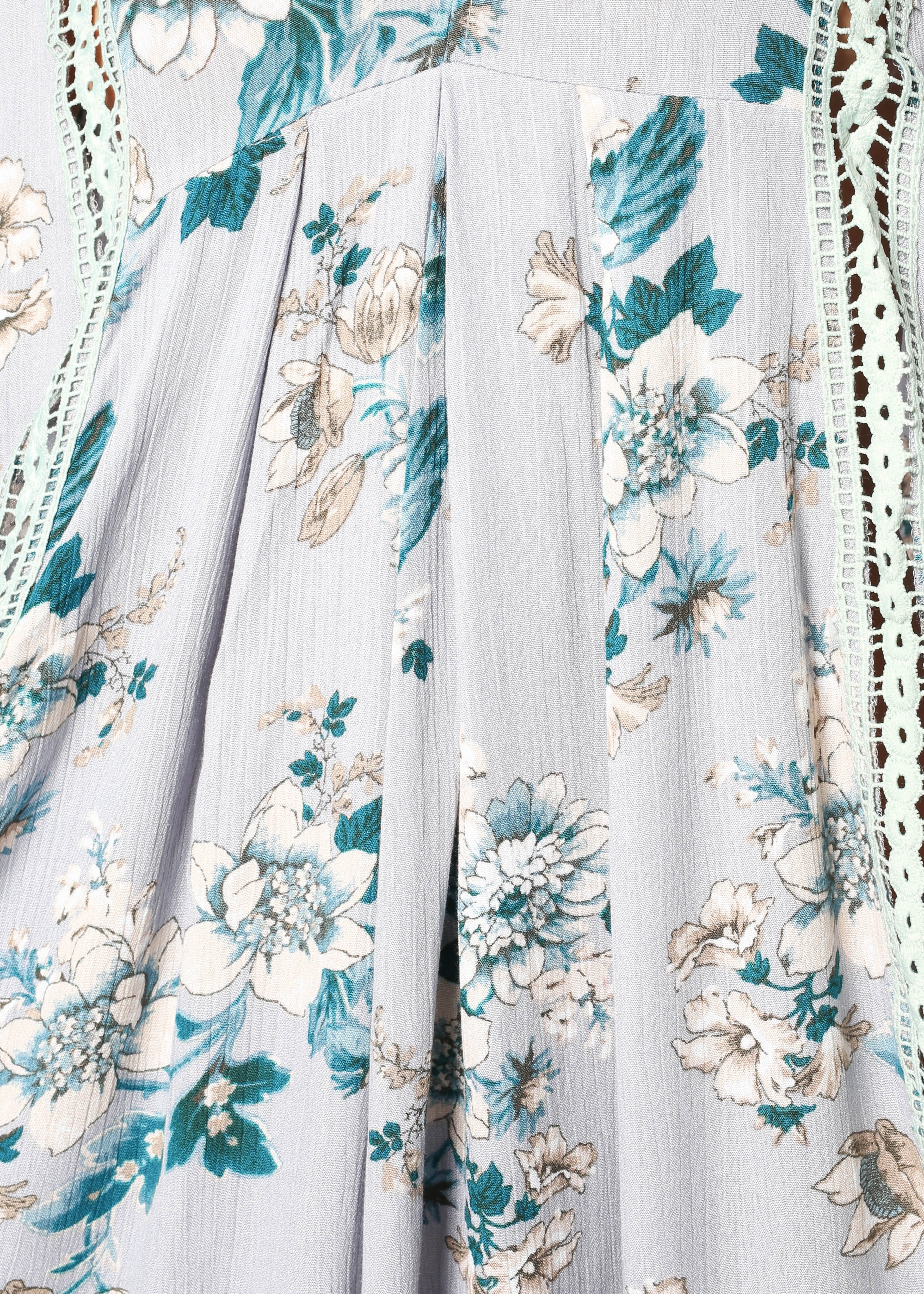 By My Side Swing Dress - Powder Blue
