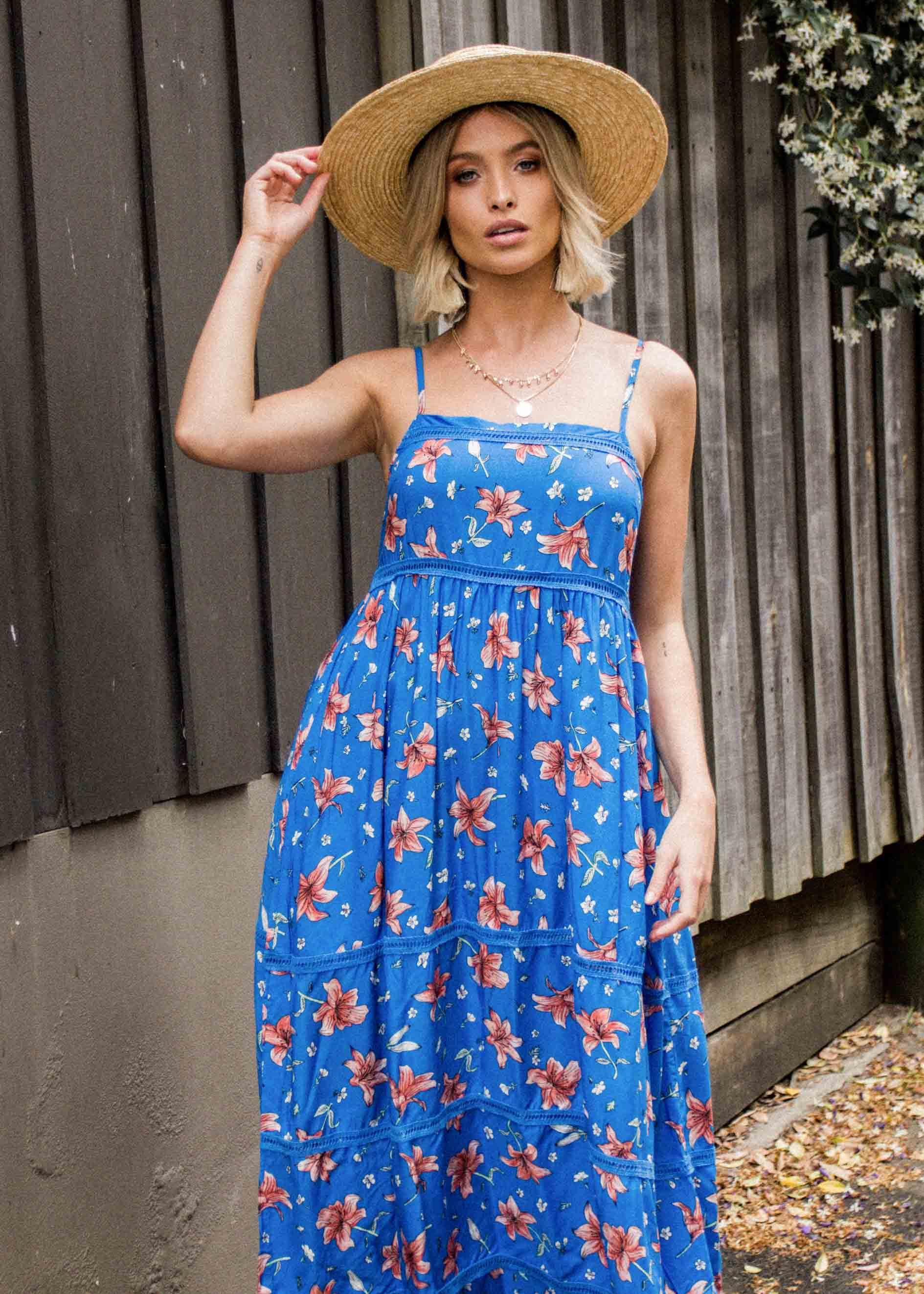 Heidi Swing Midi Dress - Clara