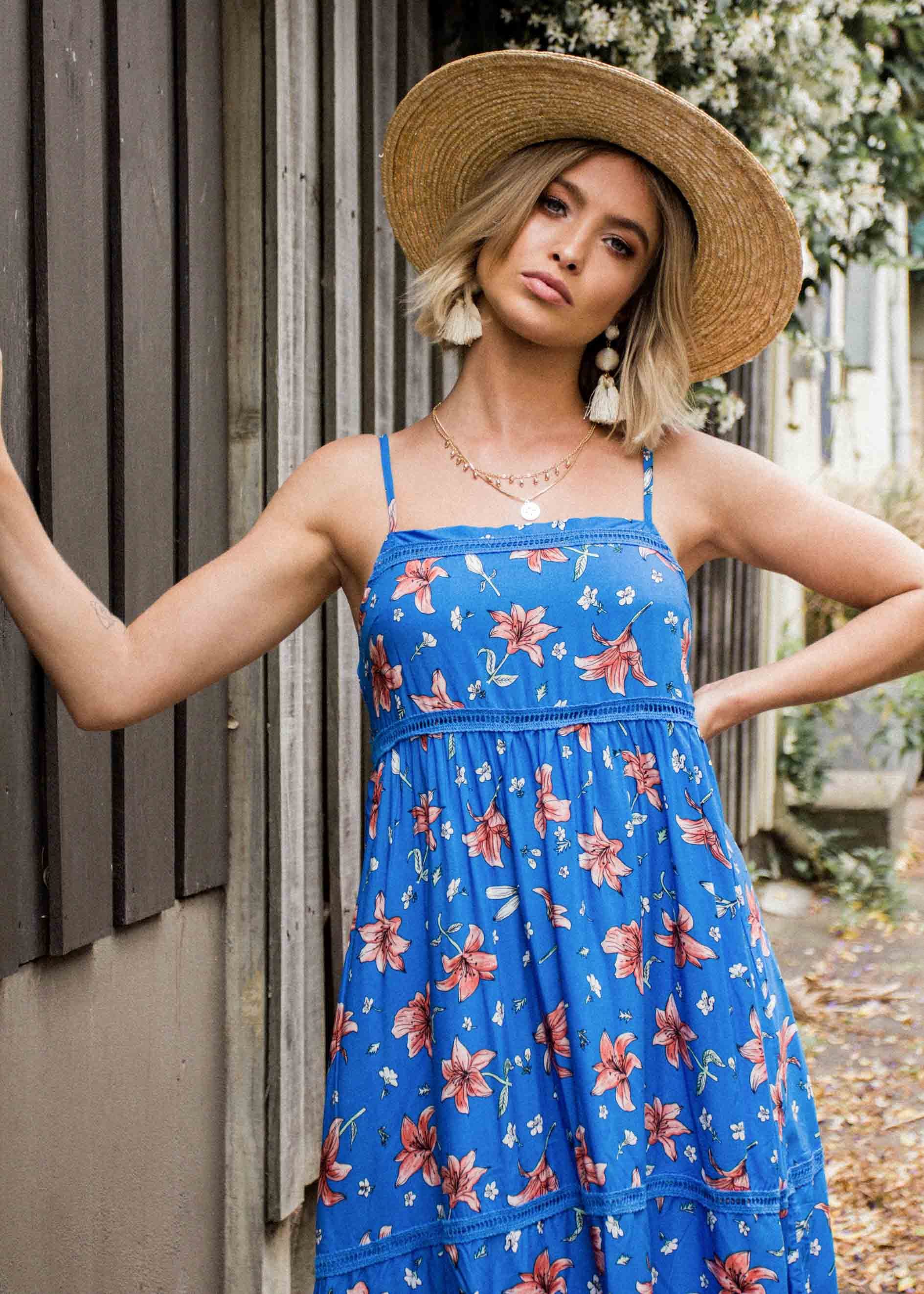 Heidi Swing Midi Dress - Clara