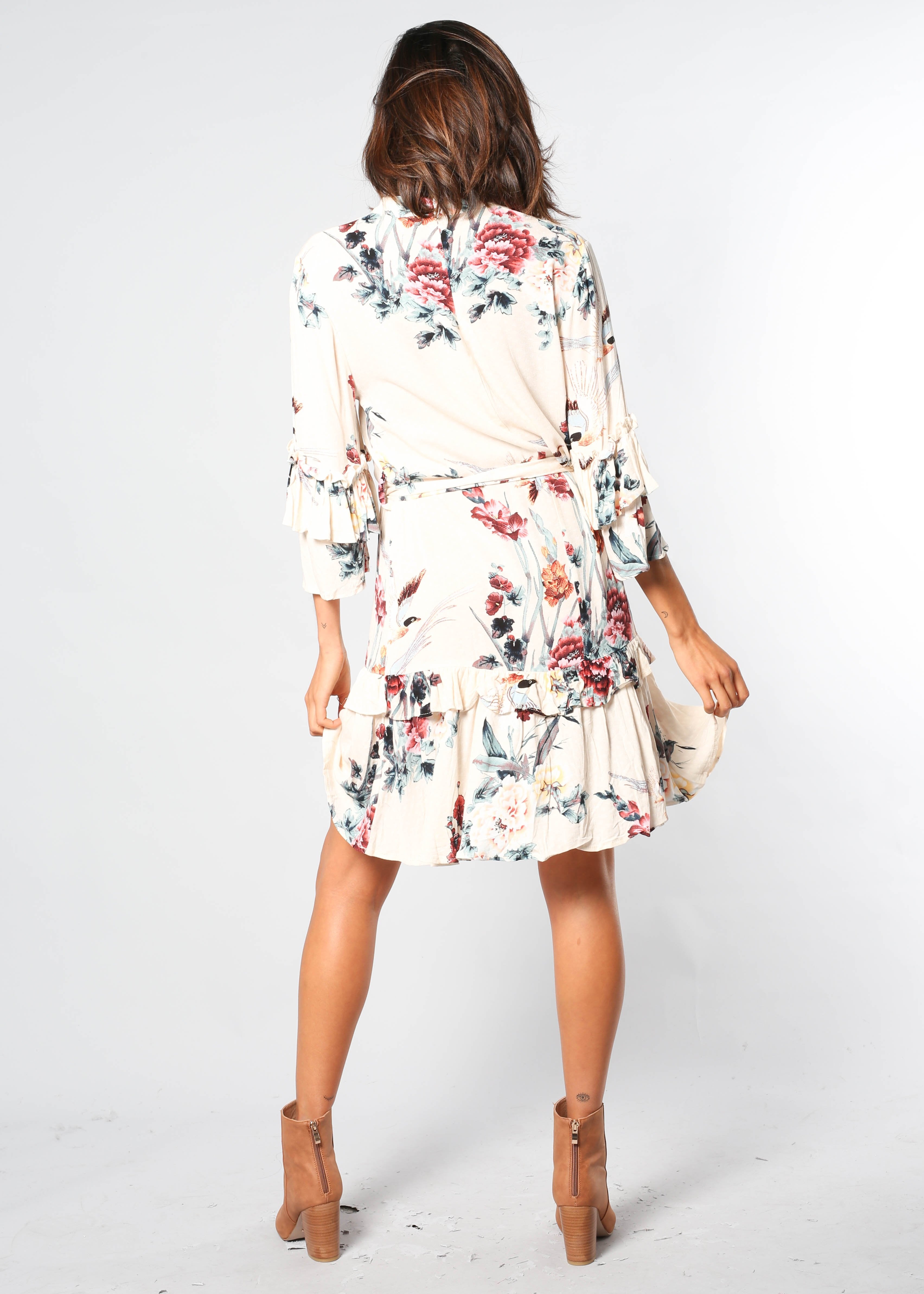 Lost Stars Swing Dress - Peony