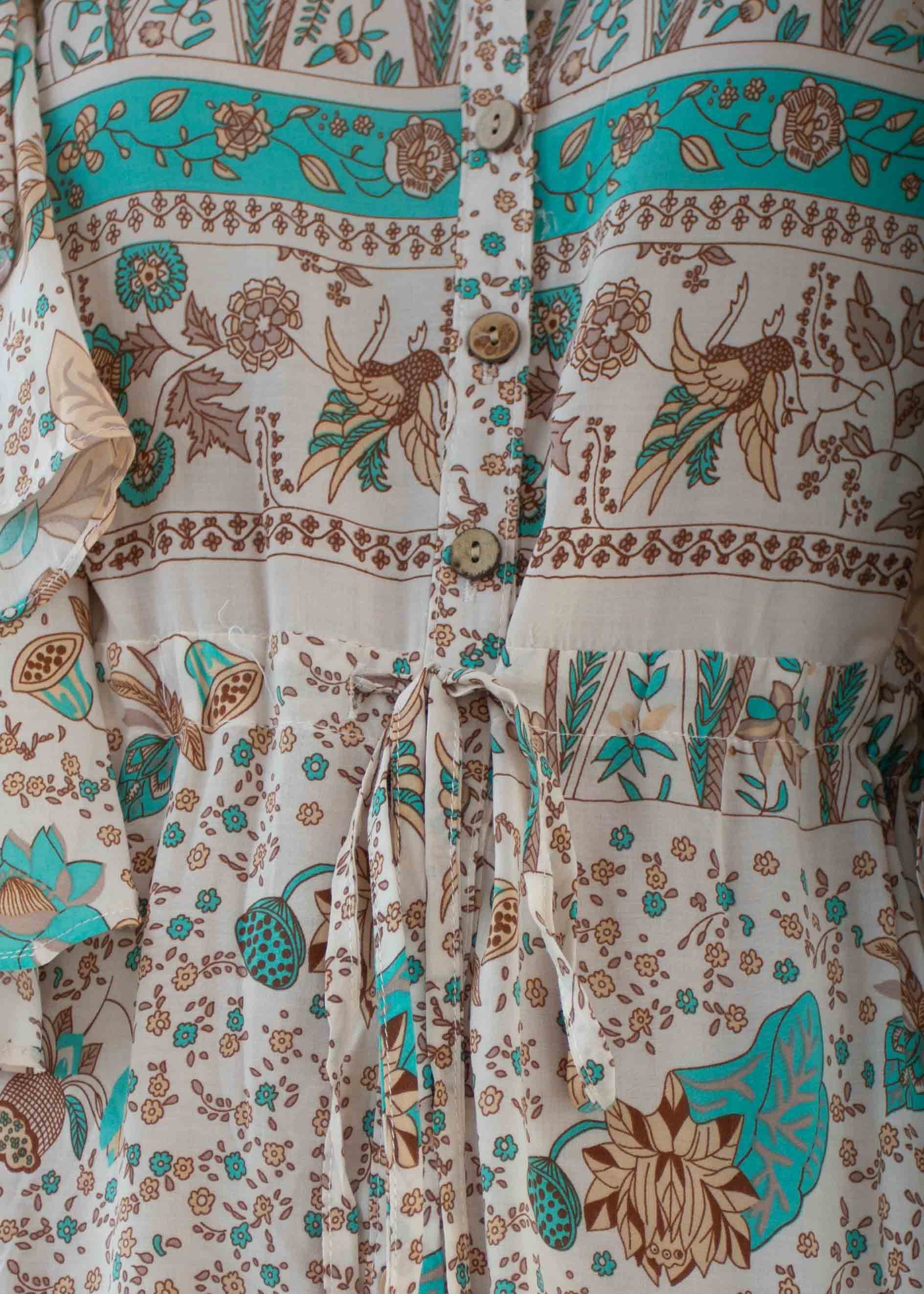 Marley Hi-Lo Maxi Dress - Hummingbird Sage