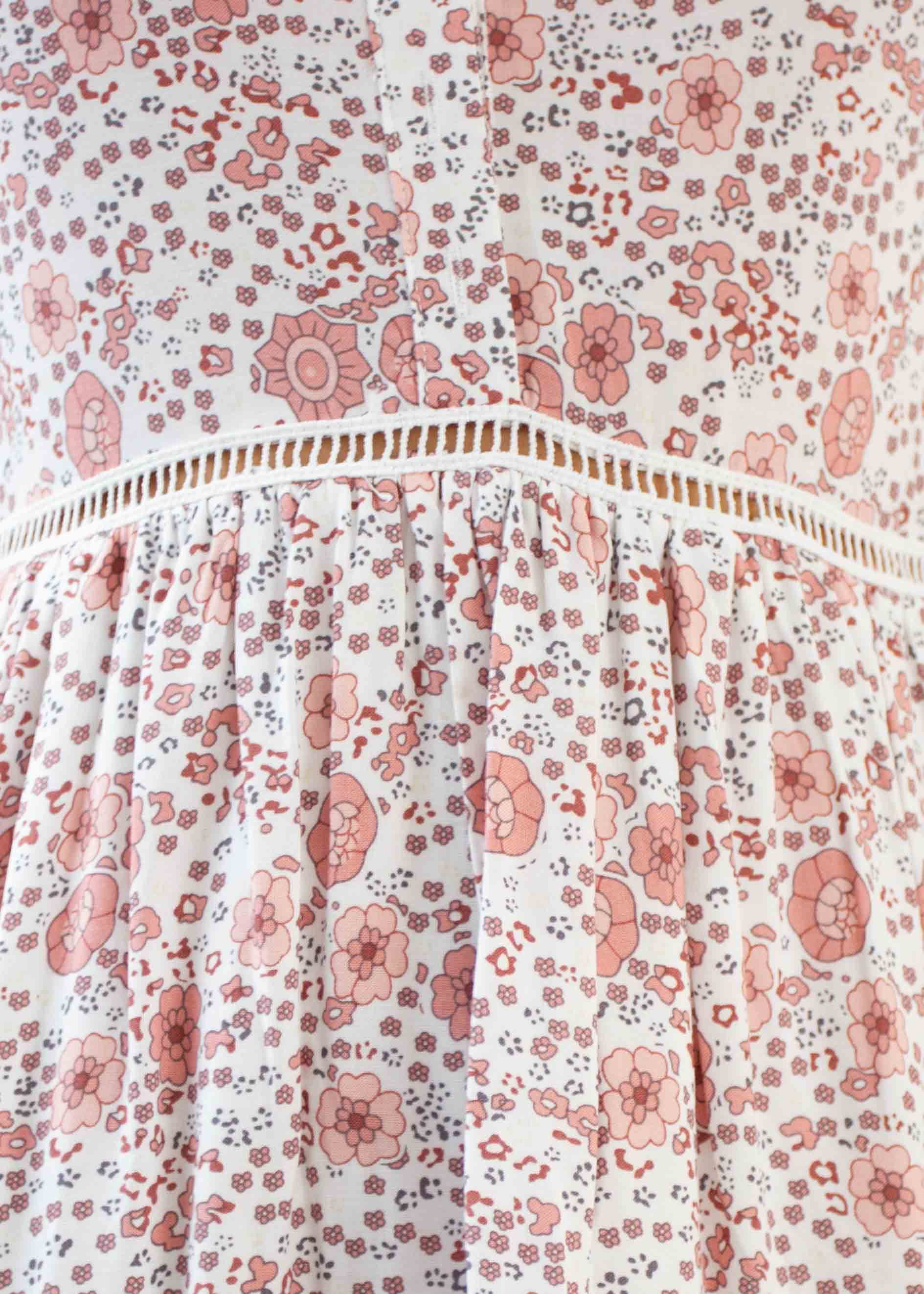 Evie Swing Dress - Blush Floral