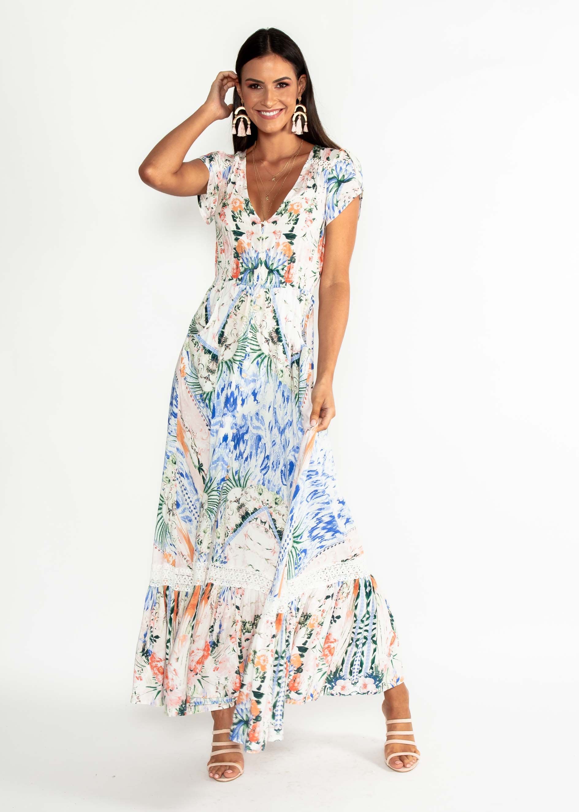 Carmen Maxi Dress - Caesar