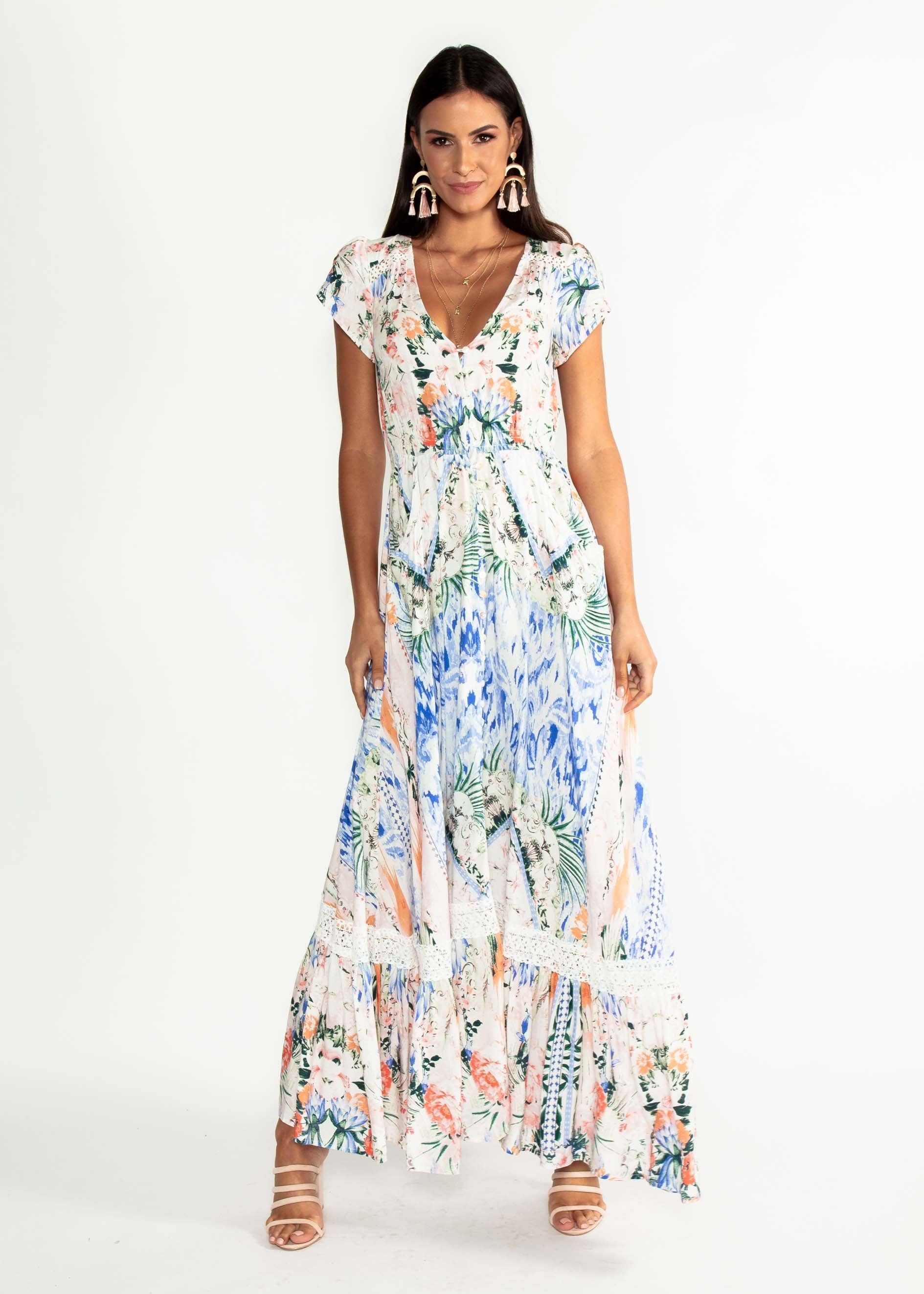 Carmen Maxi Dress - Caesar