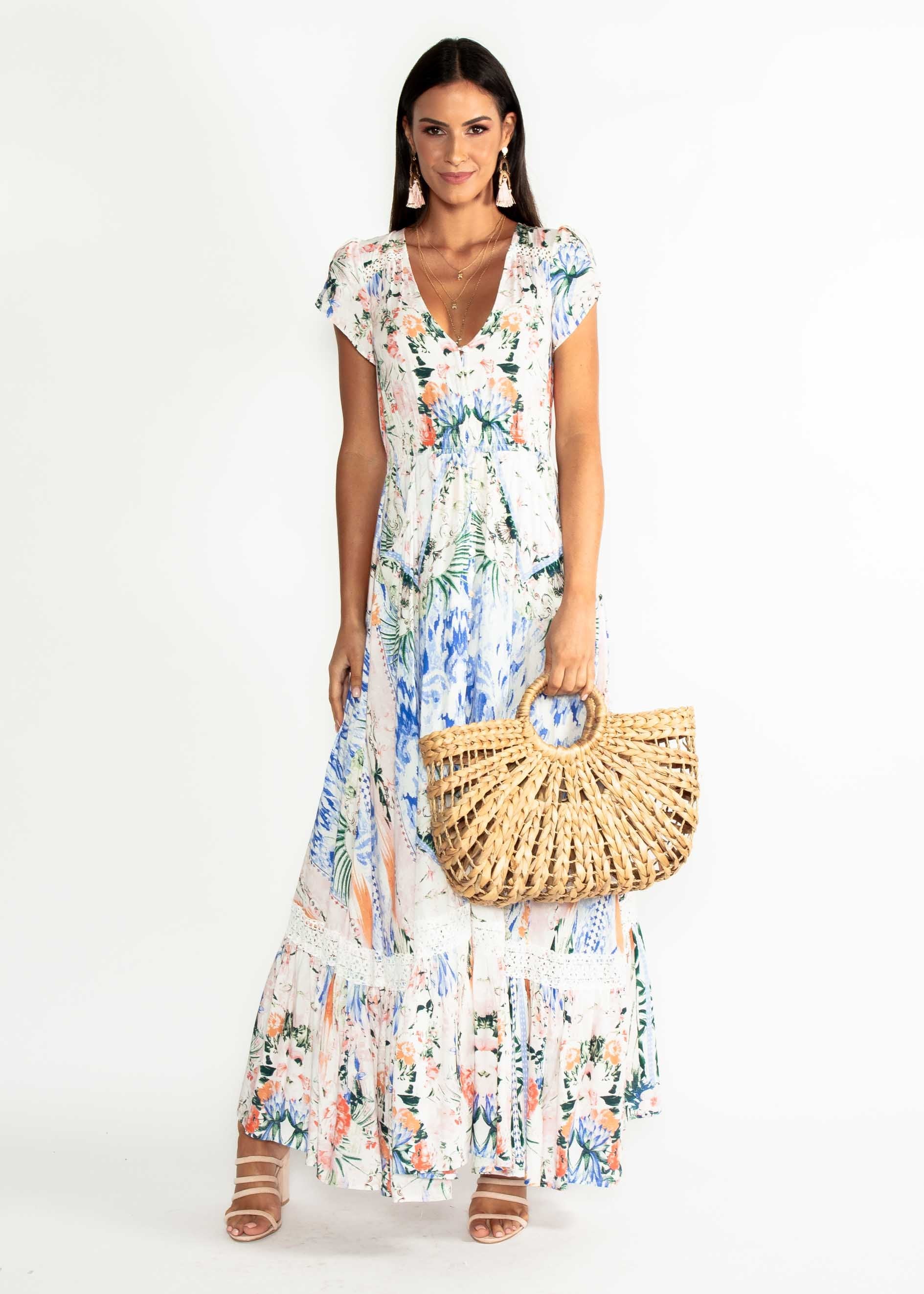 Carmen Maxi Dress - Caesar