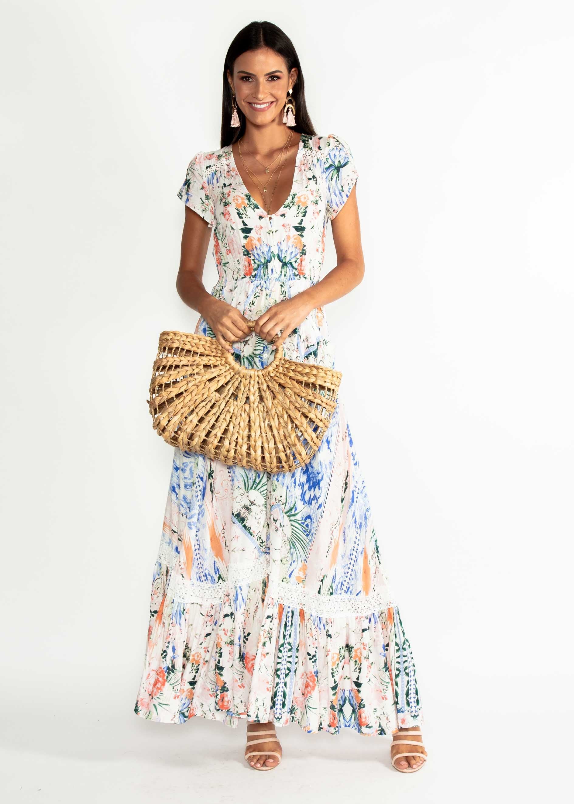 Carmen Maxi Dress - Caesar